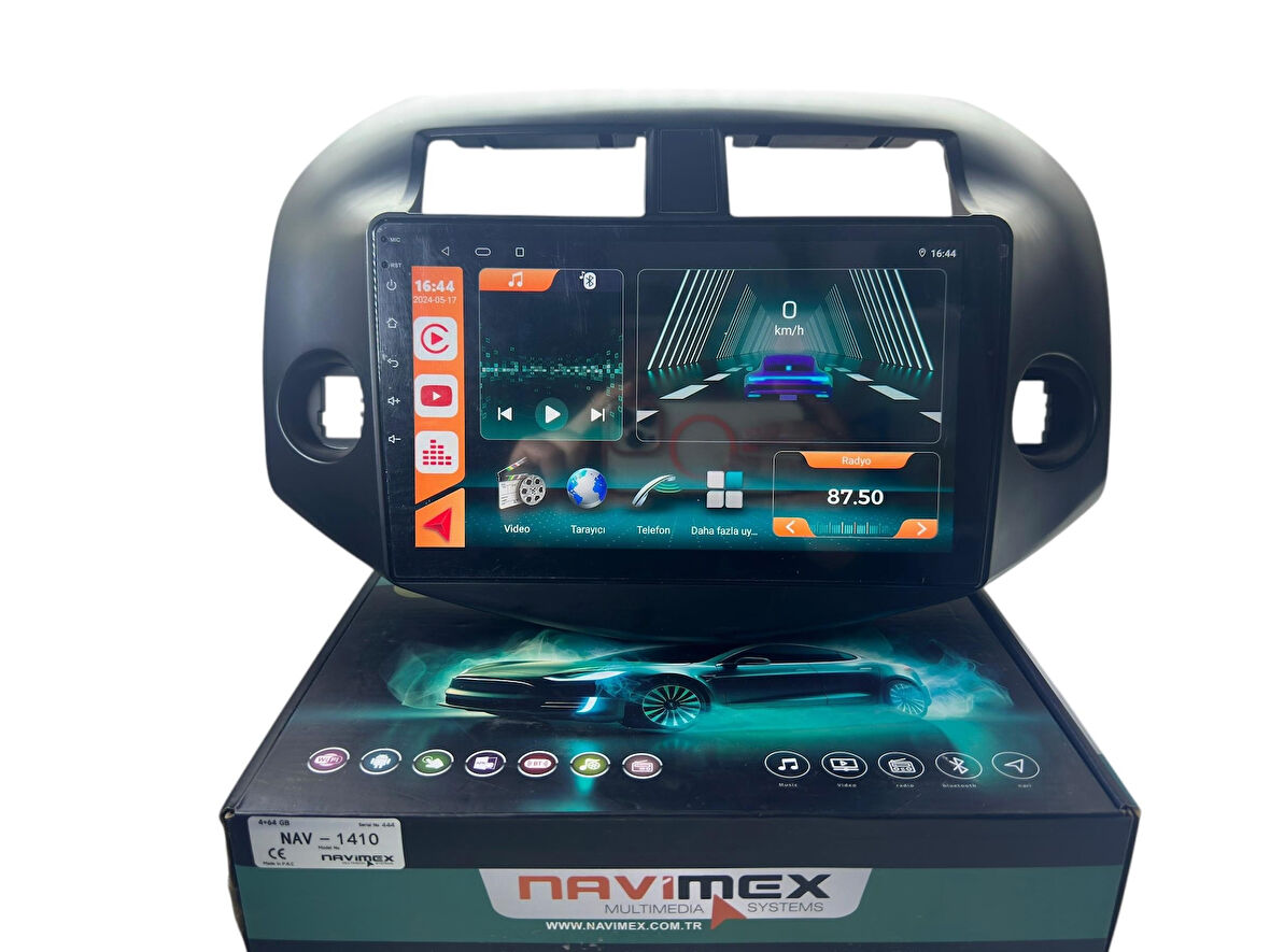 TOYOTA RAV4 2008-2012 NAVİMEX 6-128 (FANLI) PROFESYONEL OEM MULTİMEDİA