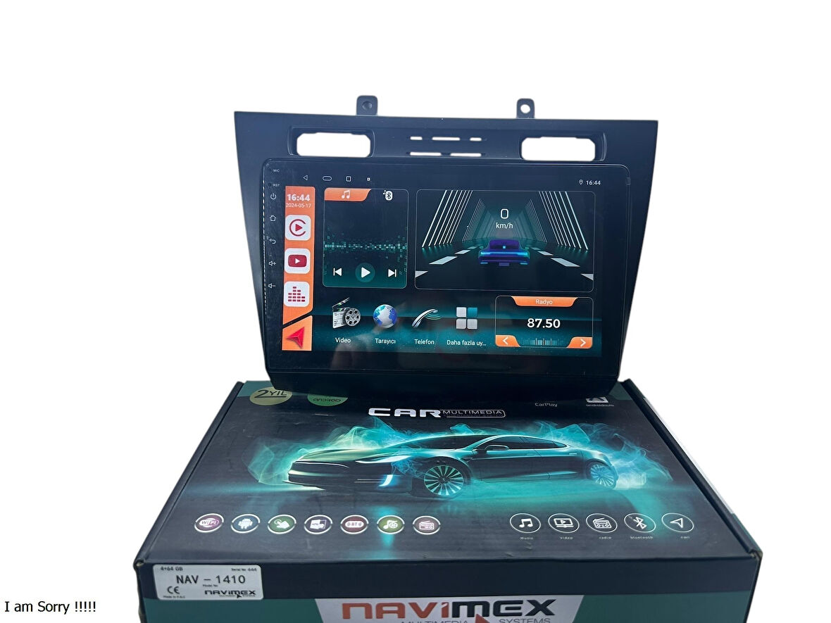 FORD CONNECT 2007-2013 NAVİMEX 8-128 (FANLI) PROFESYONEL OEM MULTİMEDİA