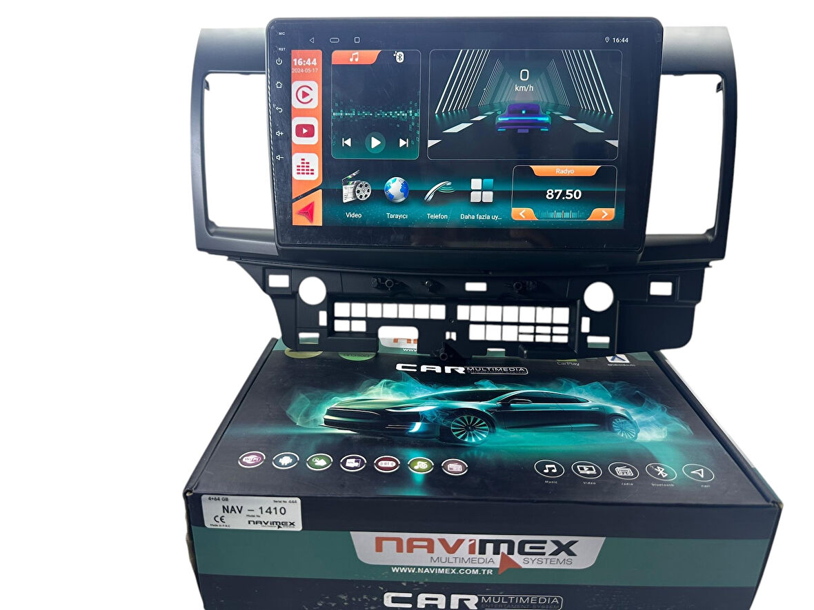 MİTSUBİSHİ LANCER 2010 NAVİMEX 8-128 (FANLI) PROFESYONEL OEM MULTİMEDİA