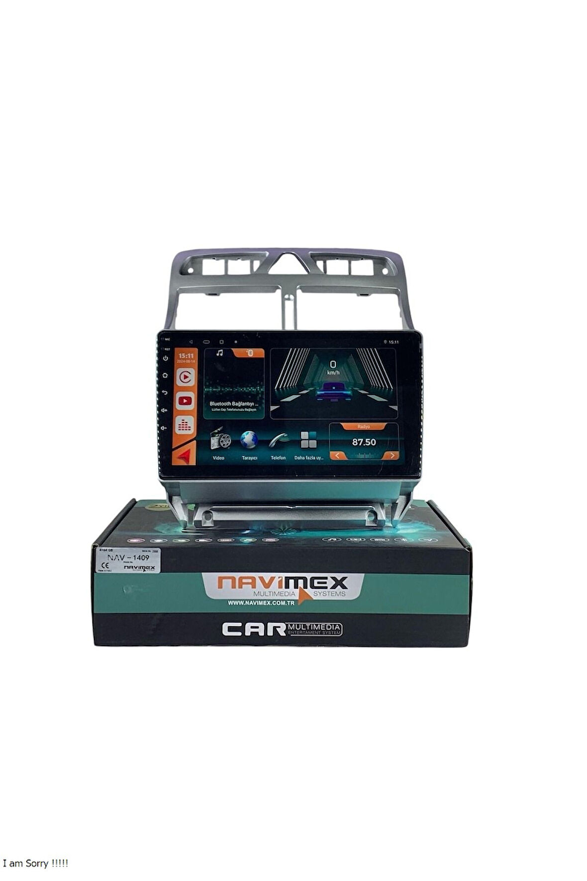 PEJO 307 NAVİMEX 8-128 (FANLI) PROFESYONEL OEM MULTİMEDİA