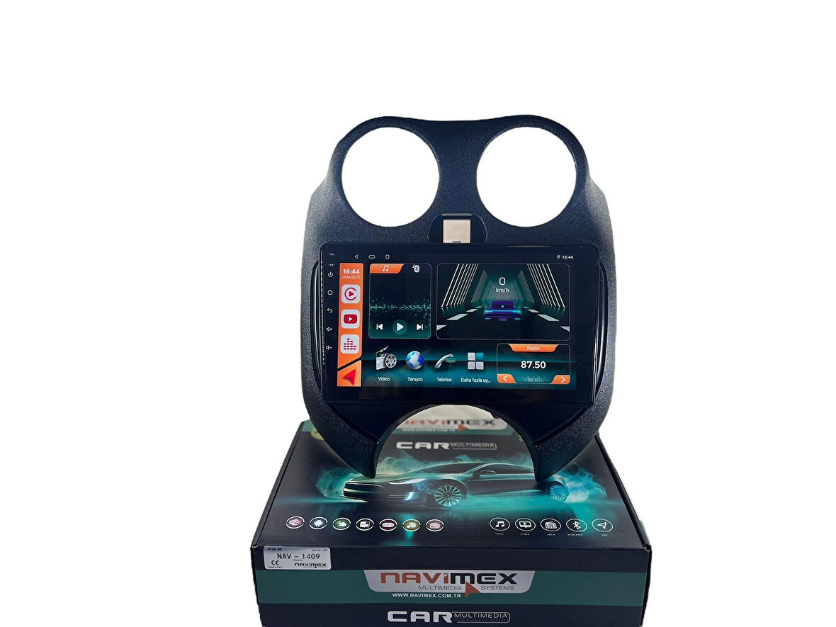 NİSSAN MİCRA 2010-2013 NAVİMEX 8-128 (FANLI) PROFESYONEL OEM MULTİMEDİA