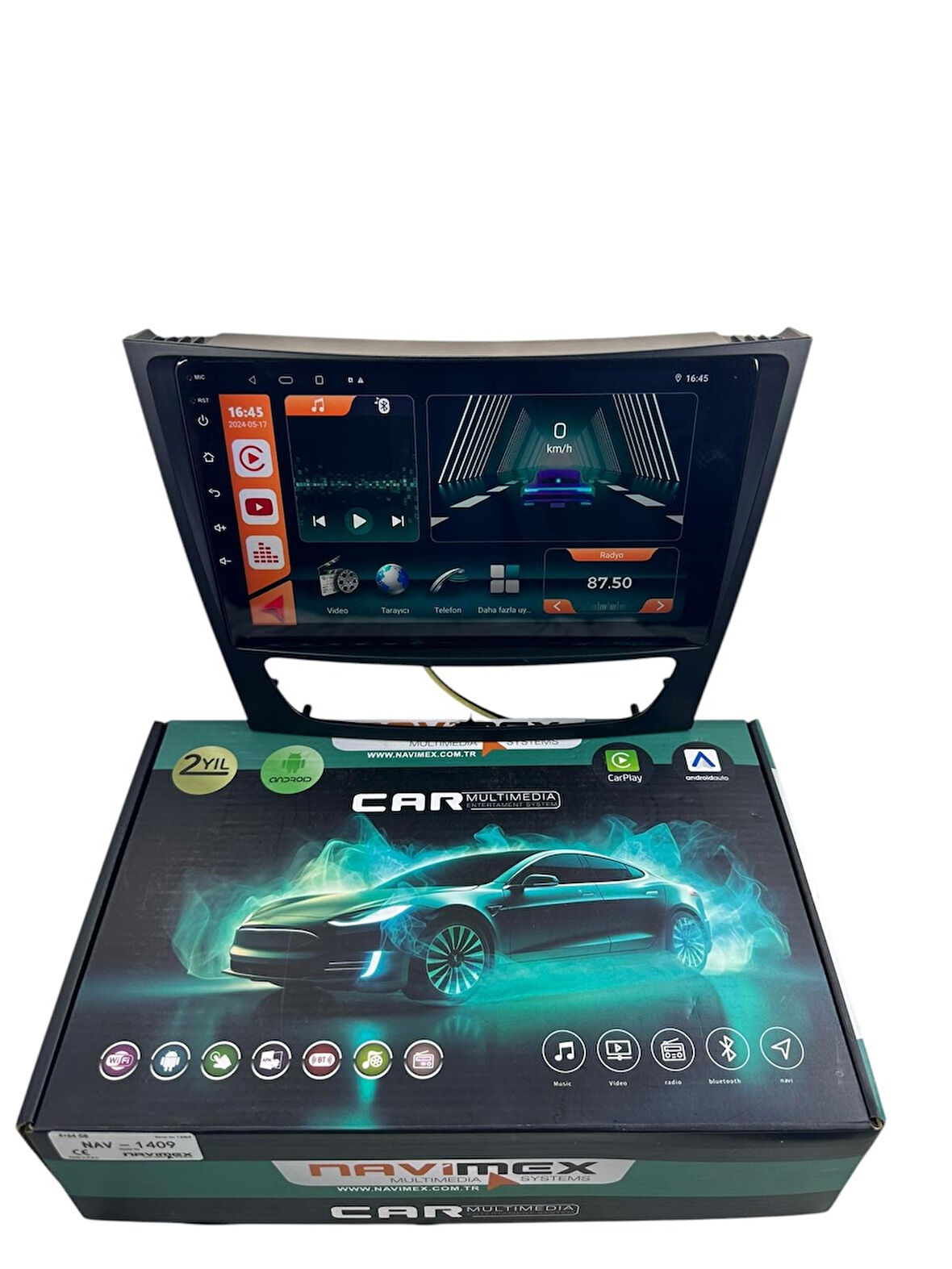 MERCEDES E W211 NAVİMEX 8-128 (FANLI) PROFESYONEL OEM MULTİMEDİA