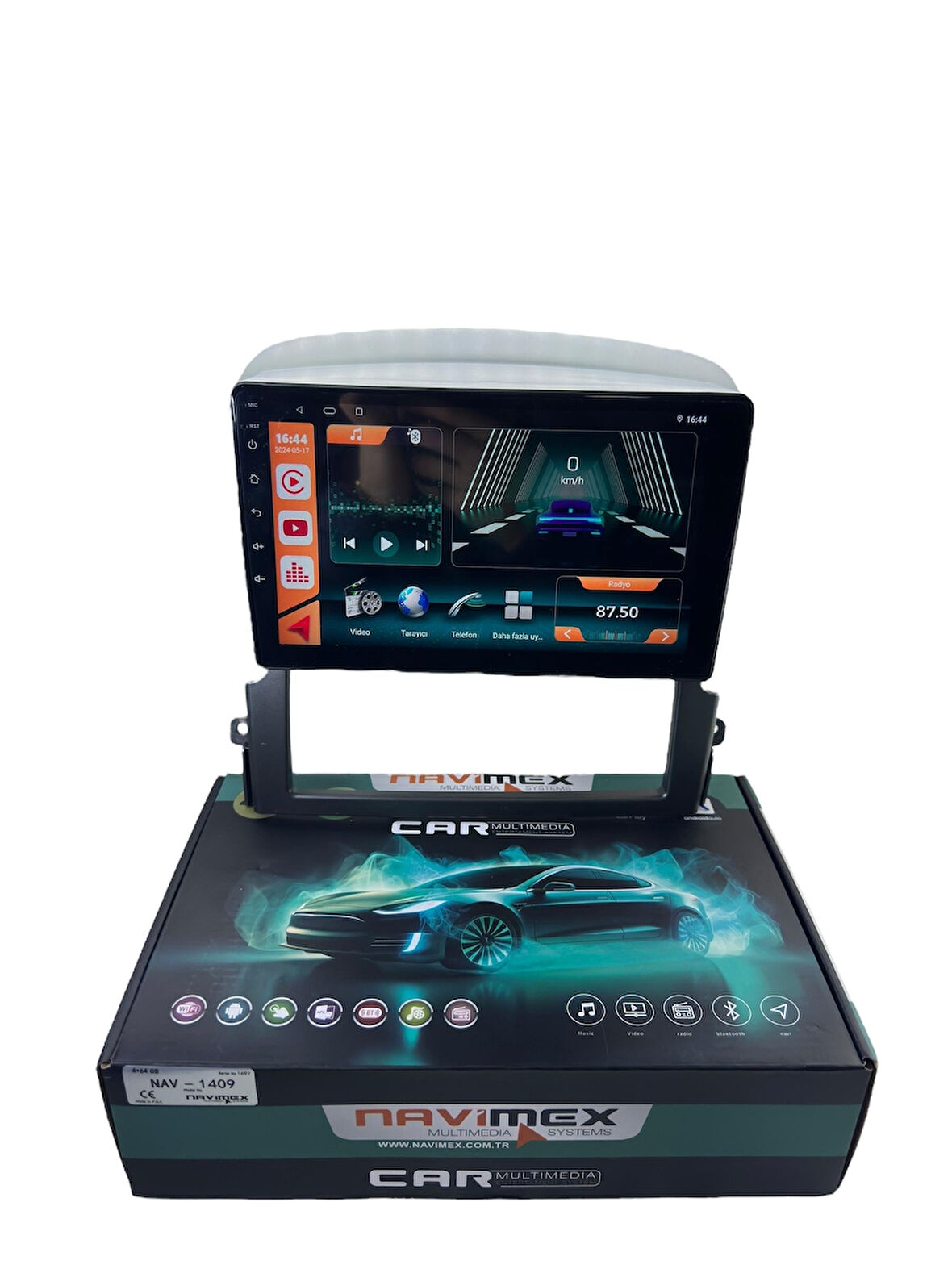 KİA SORENTO 2004-2008 NAVİMEX 8-128 (FANLI) PROFESYONEL OEM MULTİMEDİA