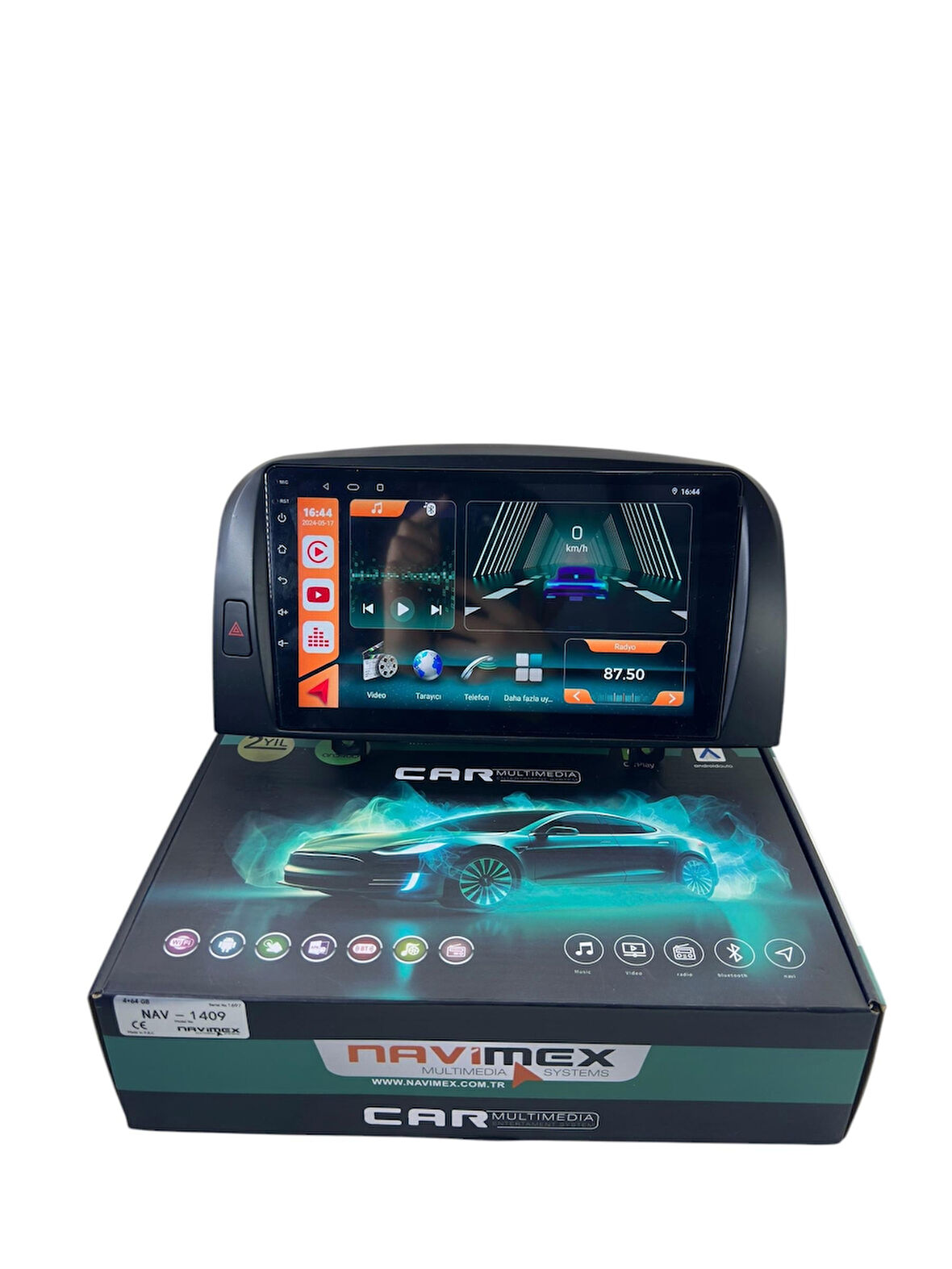 HYUNDAİ SONATO NF 2004-2008 NAVİMEX 8-128 (FANLI) PROFESYONEL OEM MULTİMEDİA