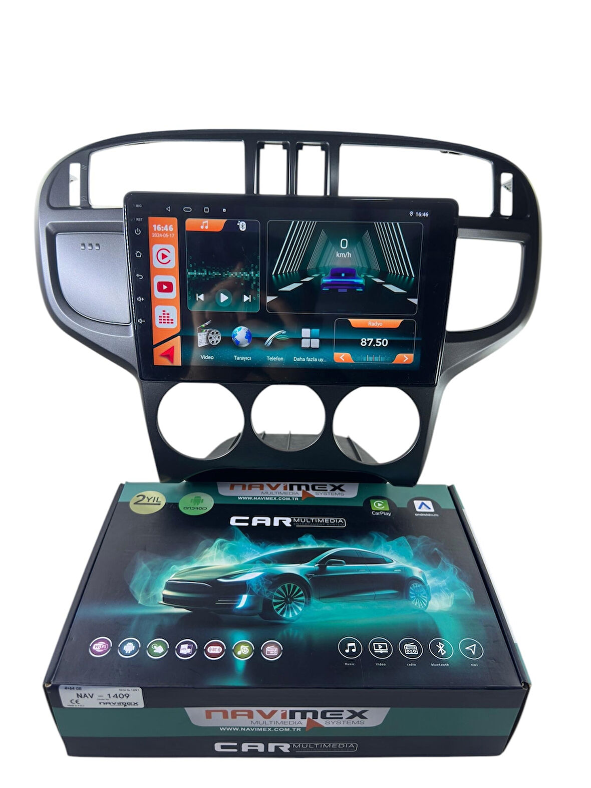 HYUNDAİ MATRİX 2007-2012 NAVİMEX 8-128 (FANLI) PROFESYONEL OEM MULTİMEDİA