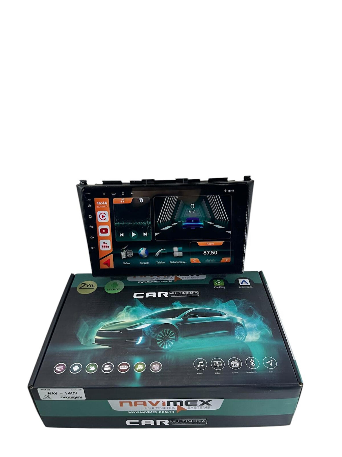 HONDA CRV 2007-2012 NAVİMEX 8-128 (FANLI) PROFESYONEL OEM MULTİMEDİA