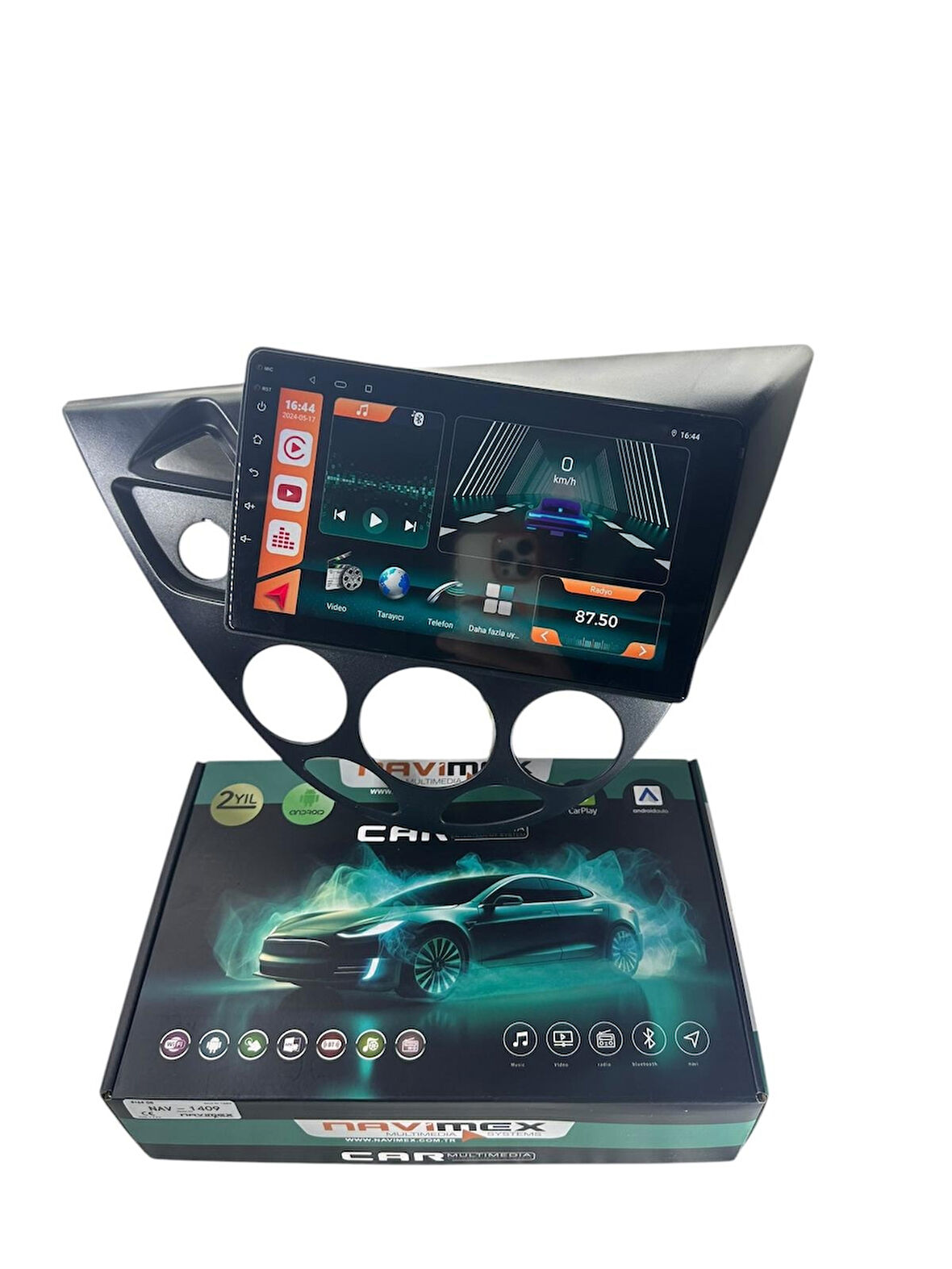 FORD FOCUS 1998-2005 NAVİMEX 8-128 (FANLI) PROFESYONEL OEM MULTİMEDİA