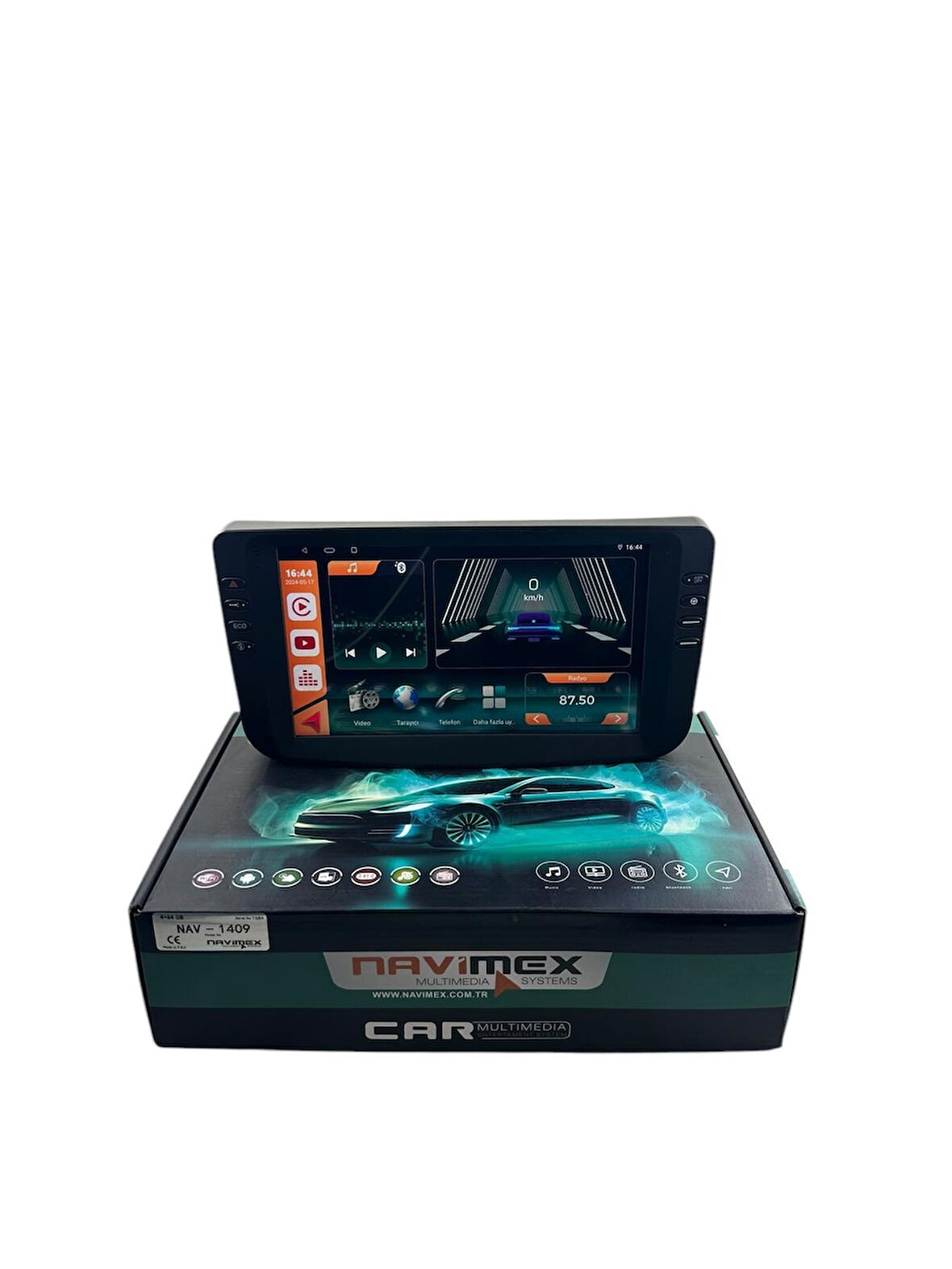 Fiat Linea-Punto 2012-2015 NAVİMEX 8-128 (FANLI) PROFESYONEL OEM MULTİMEDİA