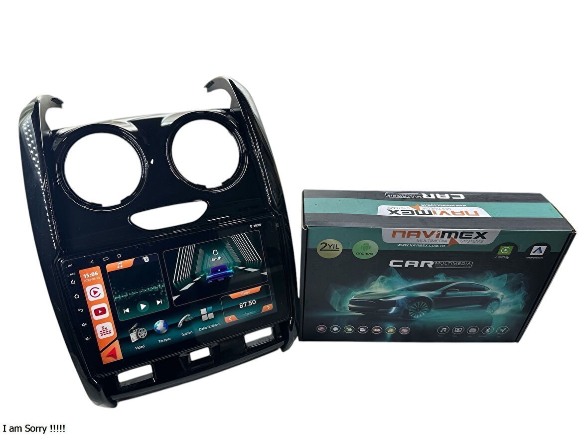 DACİA DUSTER 2015-2018 NAVİMEX 8-128 (FANLI) PROFESYONEL OEM MULTİMEDİA