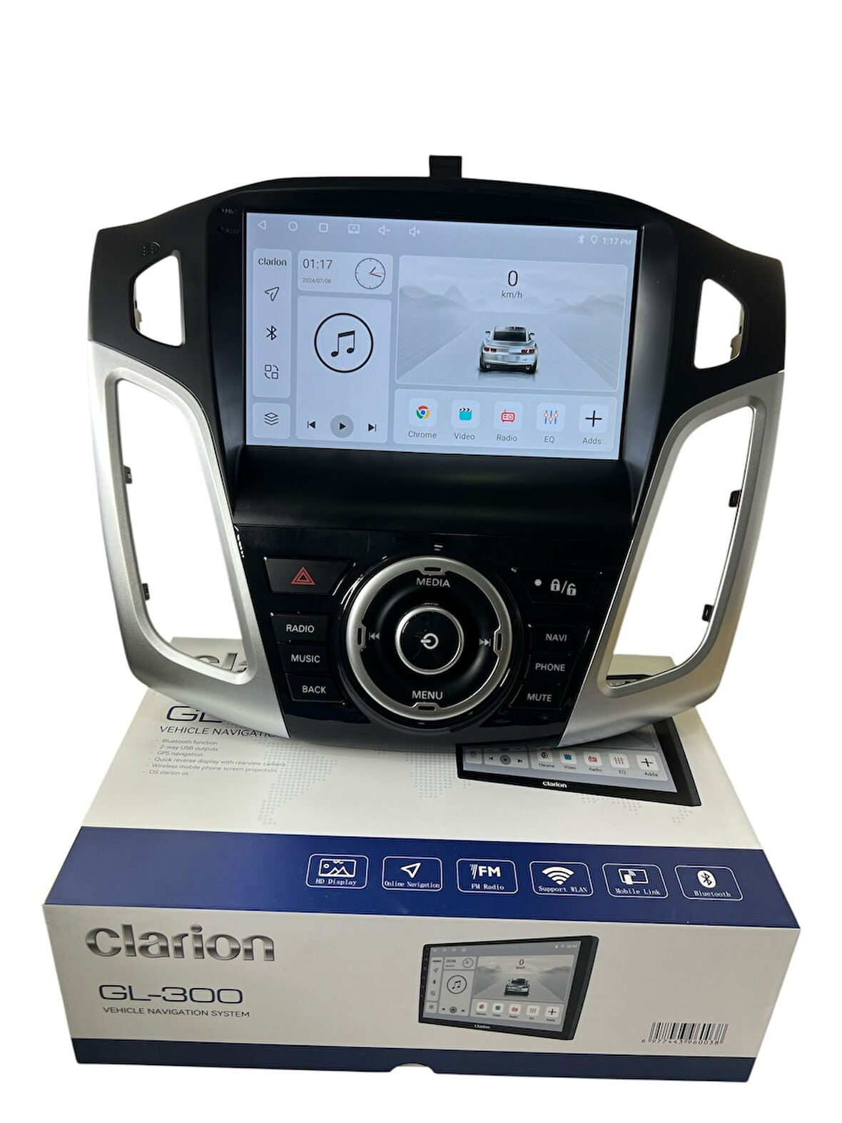 Ford Focus 3-3.5 GRİ CLARİON 4-64 TAM PROFESYONEL OEM MULTİMEDİA (ORJ)