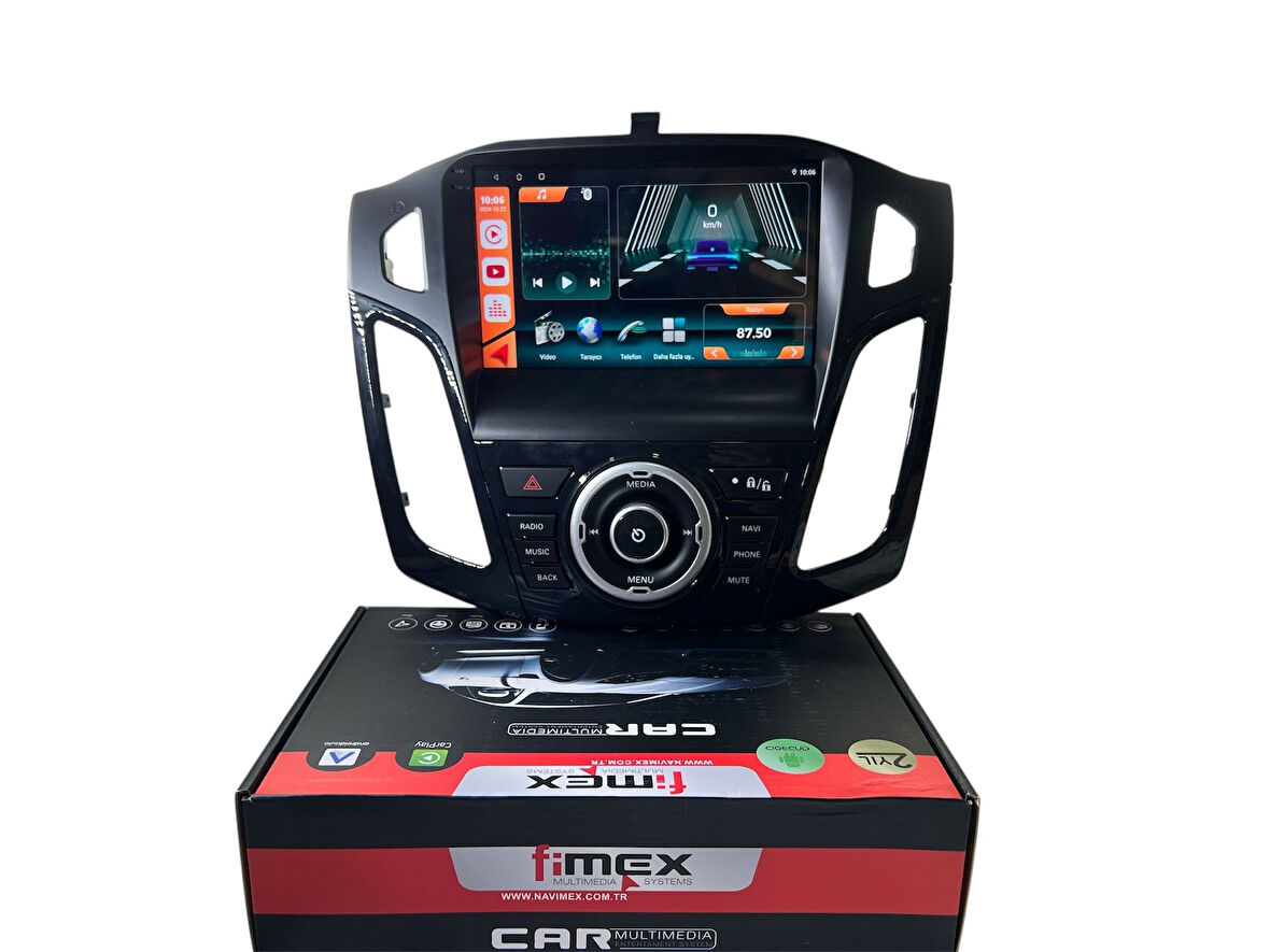 Ford Focus 3-3.5 SİYAH FİMEX 4-64 (FANLI) DSPLİ PRO OEM MULTİMEDİA