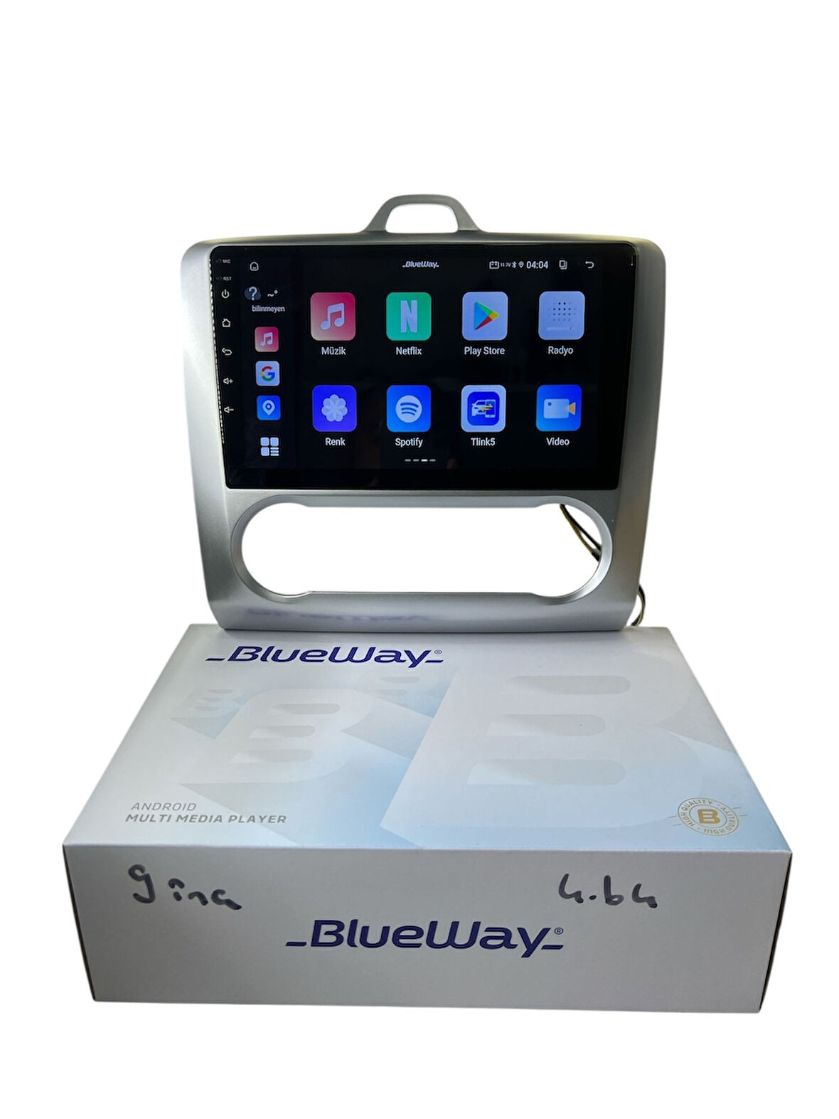 Ford Focus 2 DİJİTAL BLUEWAY 4-64 PROFESYONEL OEM MULTİMEDİA