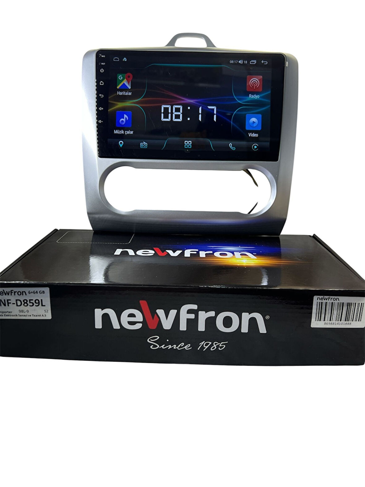Ford Focus 2 DİJİTAL NEWFRON 6-64 TAM PROFESYONEL OEM MULTİMEDİA