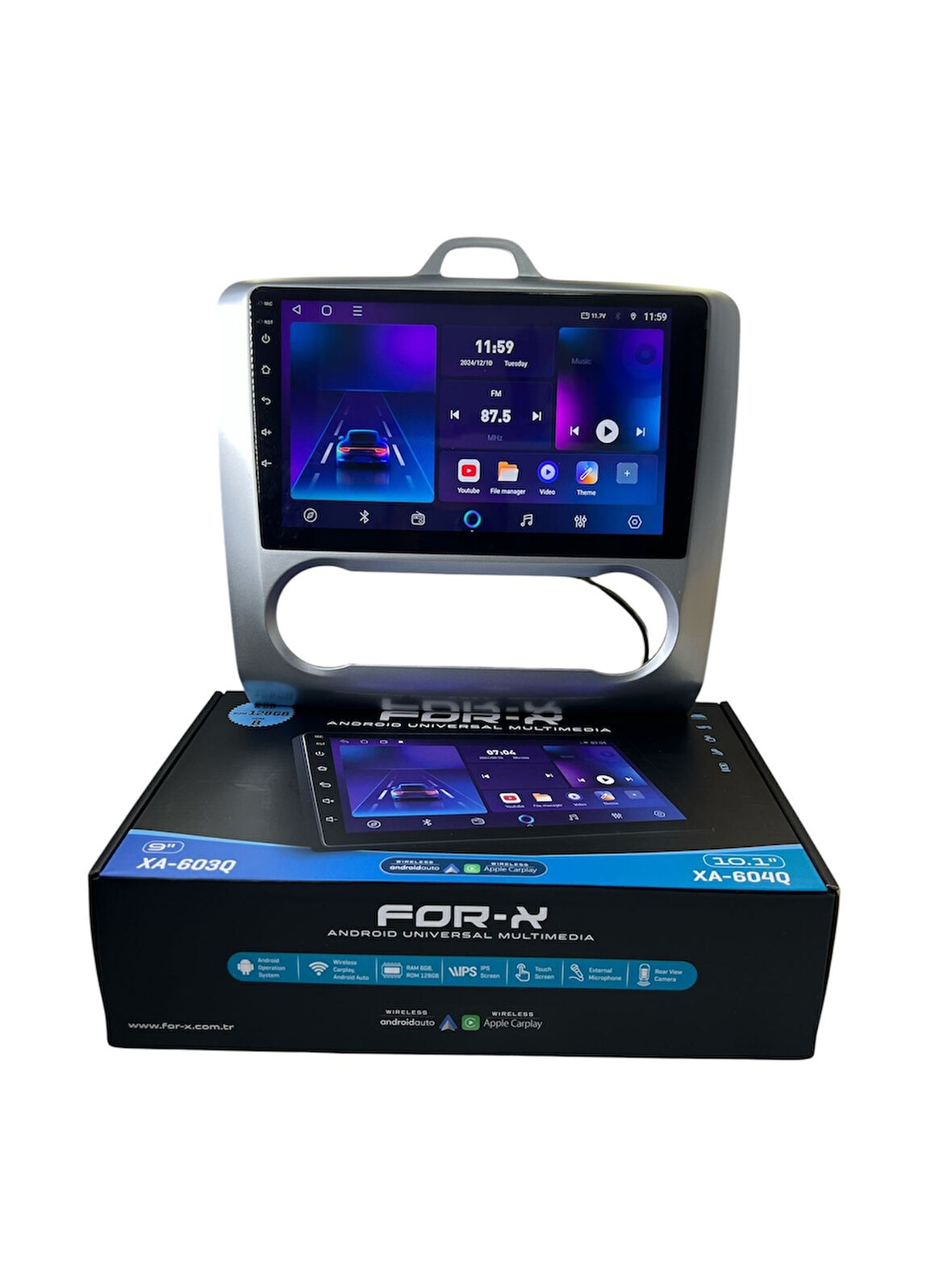 Ford Focus 2 DİJİTAL FORX 6-128 TAM PROFESYONEL OEM MULTİMEDİA