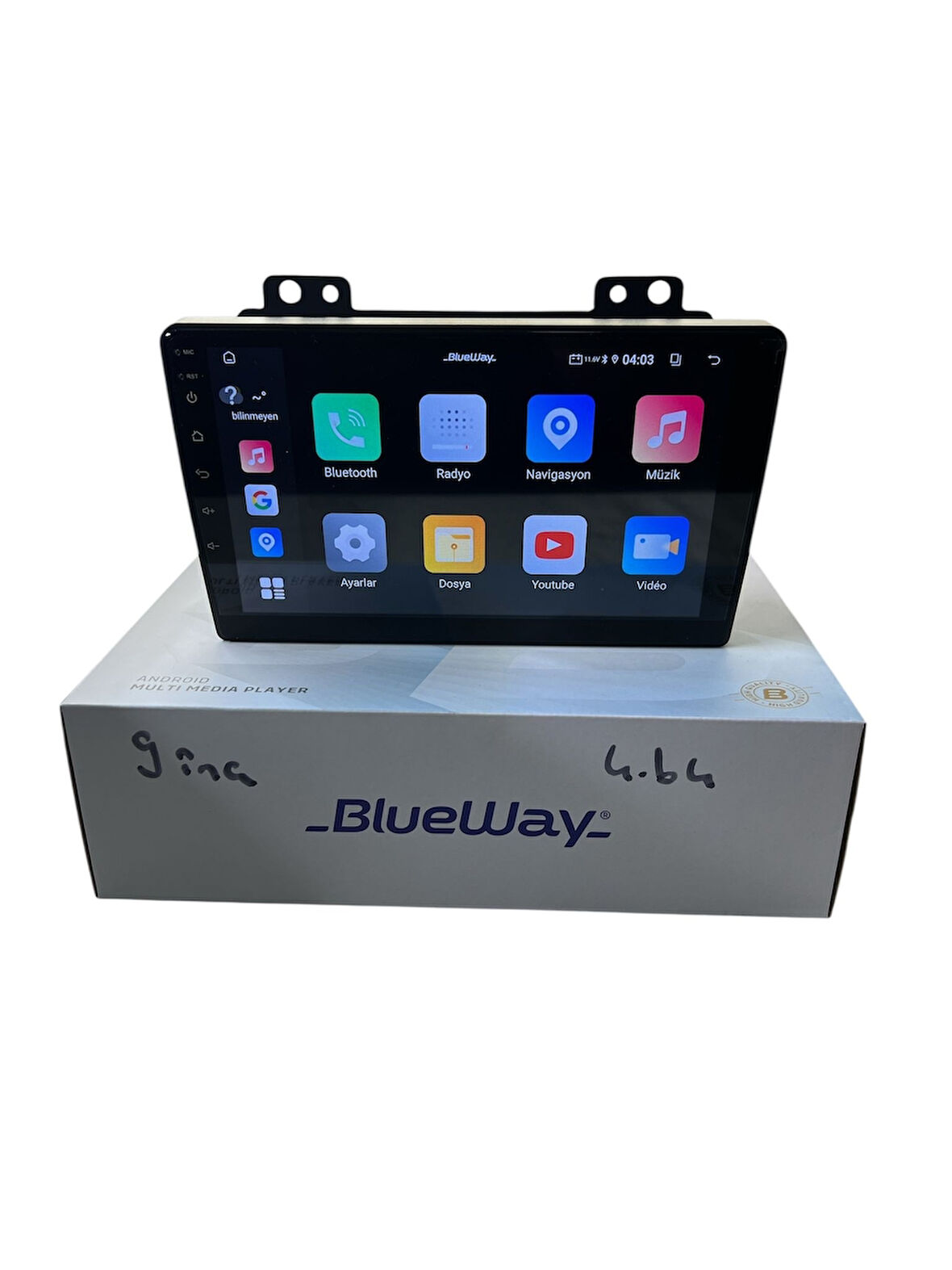 Ford Fusion-Fiesta OLD BLUEWAY 4-64 PROFESYONEL OEM MULTİMEDİA