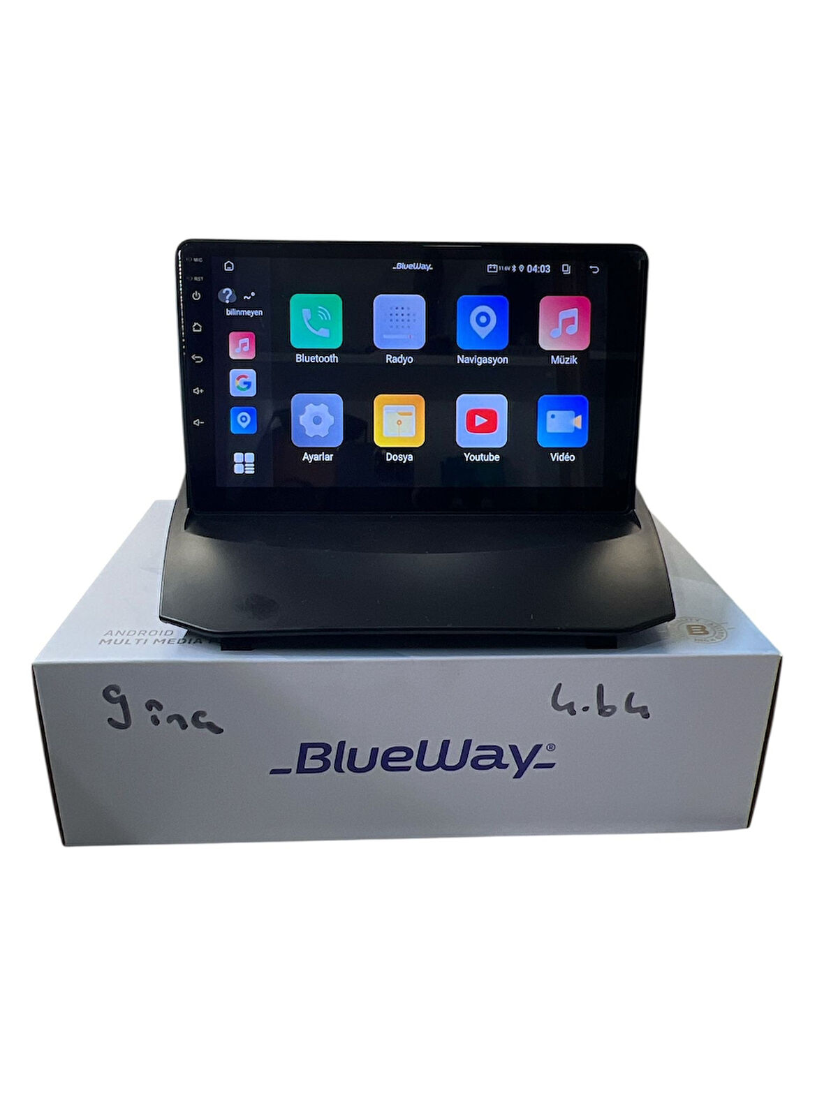 Ford Fiesta 2009-2012 BLUEWAY 4-64 PROFESYONEL OEM MULTİMEDİA