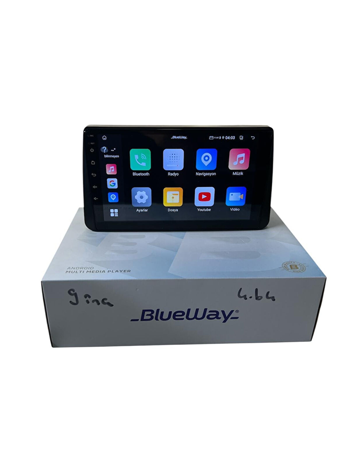 Fiat Egea Cross 2015-2021 BLUEWAY 4-64 PROFESYONEL OEM MULTİMEDİA