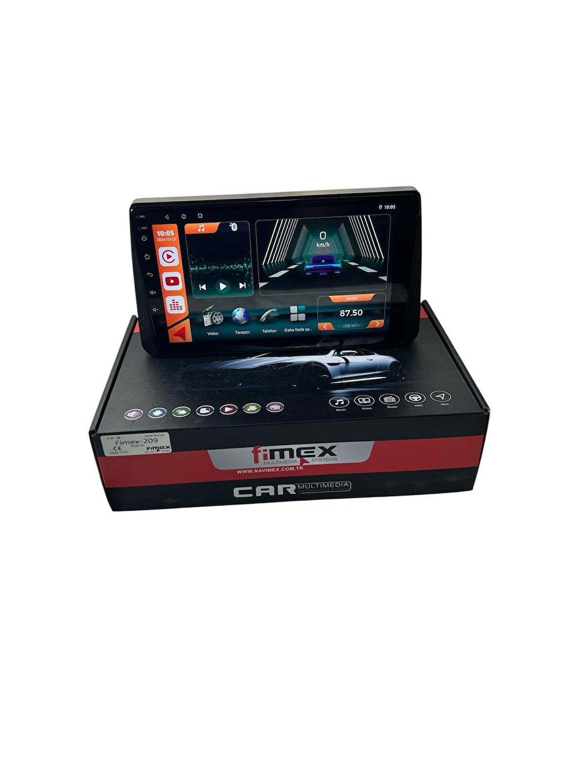 Fiat Egea Cross 2015-2021 FİMEX 4-64 (FANLI) DSPLİ PRO OEM MULTİMEDİA