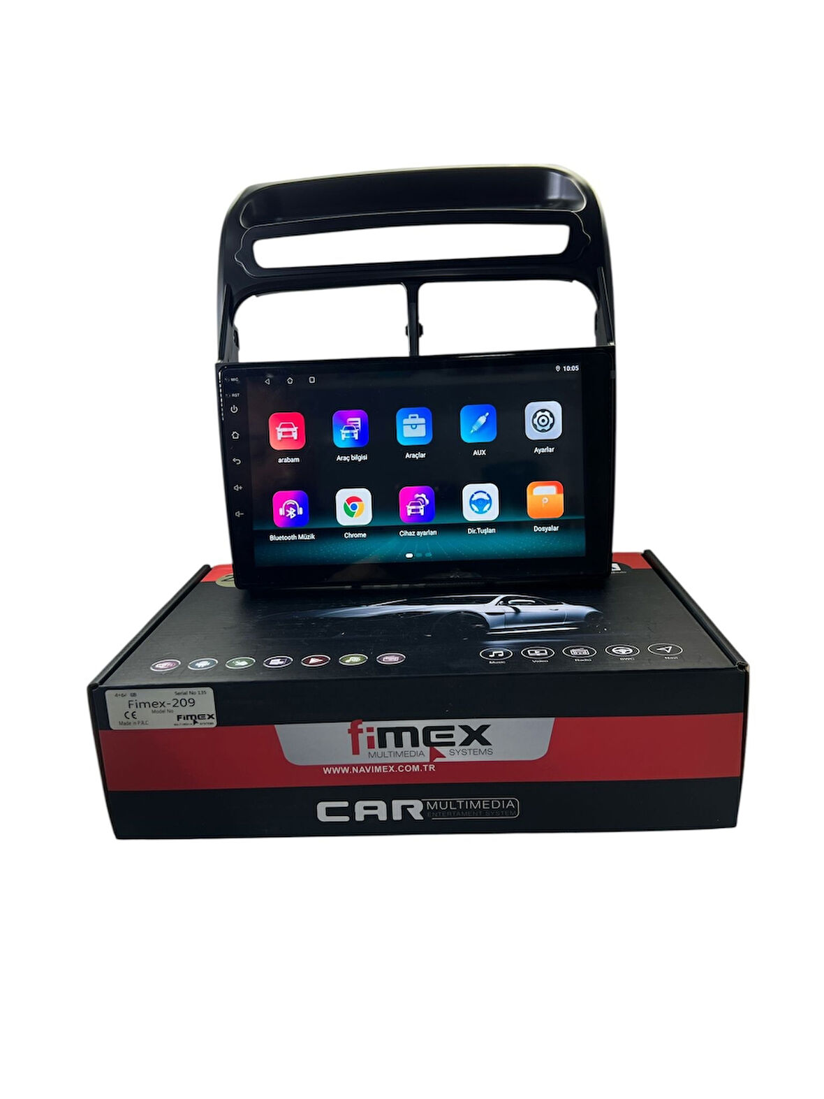 Fiat Linea 2007-2016 FİMEX 4-64 (FANLI) DSPLİ PRO OEM MULTİMEDİA