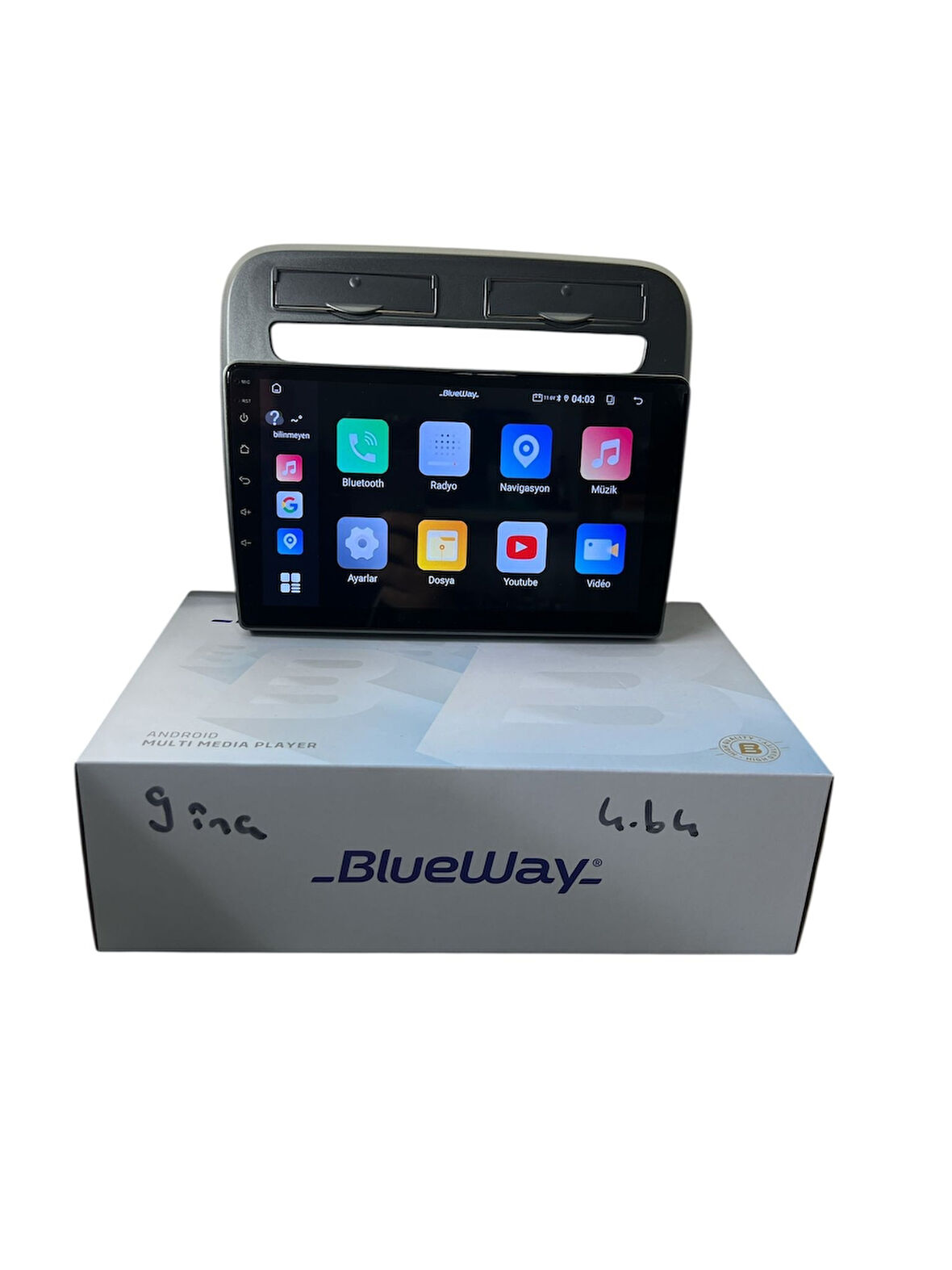 Fiat Grand Punto 2005-2009 BLUEWAY 4-64 PROFESYONEL OEM MULTİMEDİA