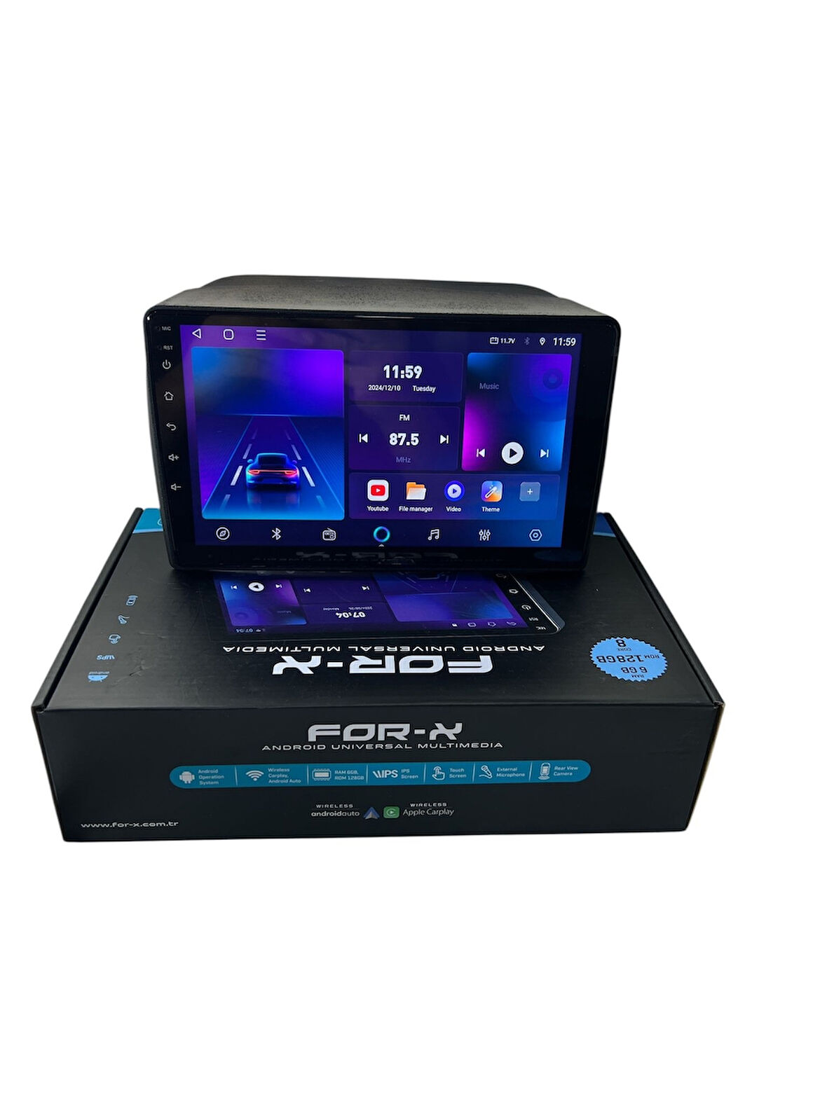 Fiat Doblo-Opel Combo FORX 6-128 TAM PROFESYONEL OEM MULTİMEDİA