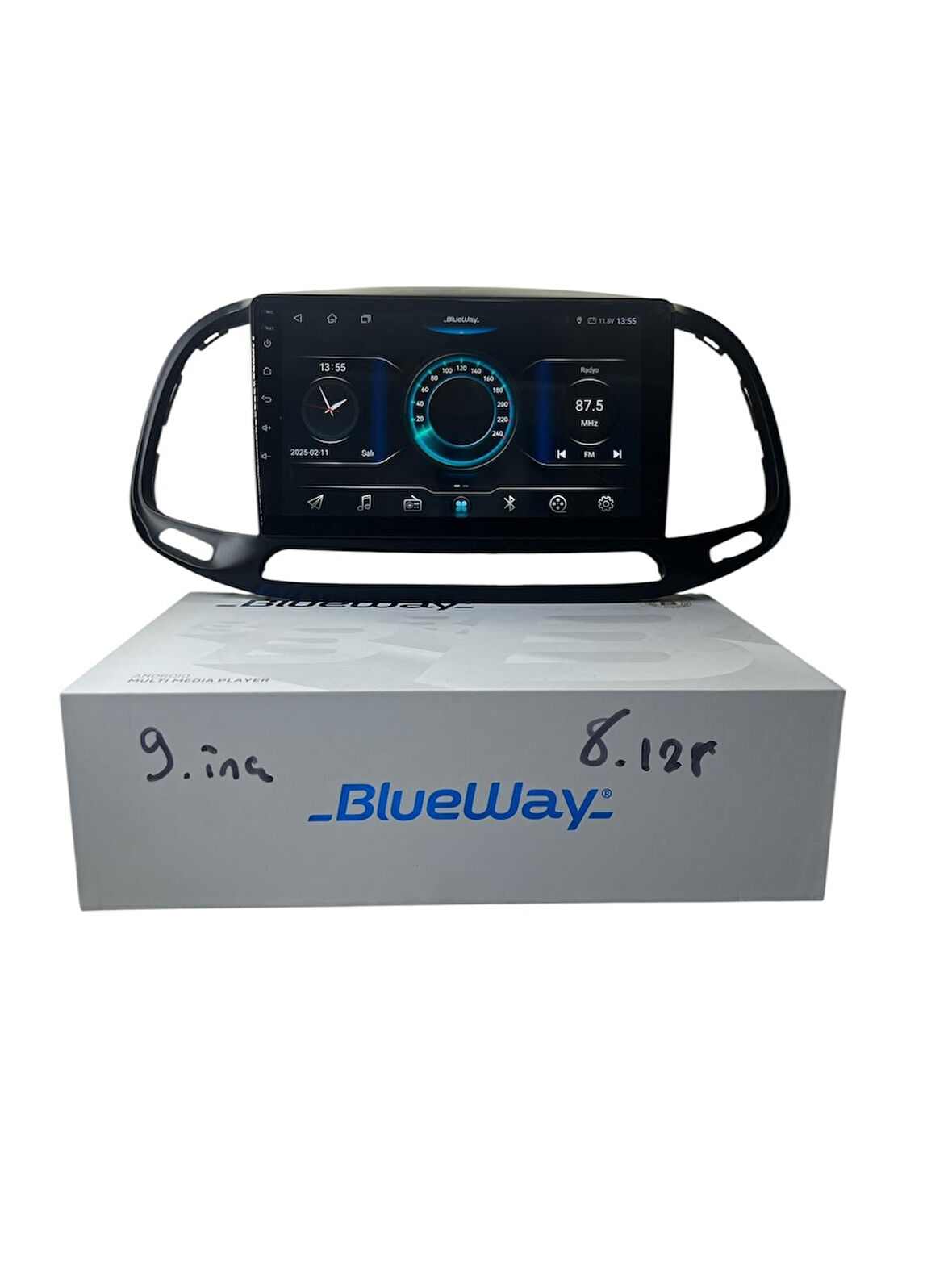 Fiat Doblo 2014-2020 BLUEWAY 8-128 TAM PROFESYONEL OEM MULTİMEDİA