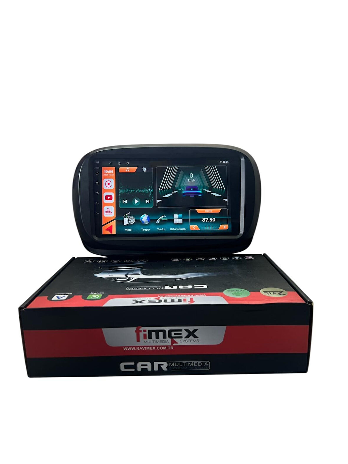 Fiat 500x 2013-2022 FİMEX 4-64 (FANLI) DSPLİ PRO OEM MULTİMEDİA