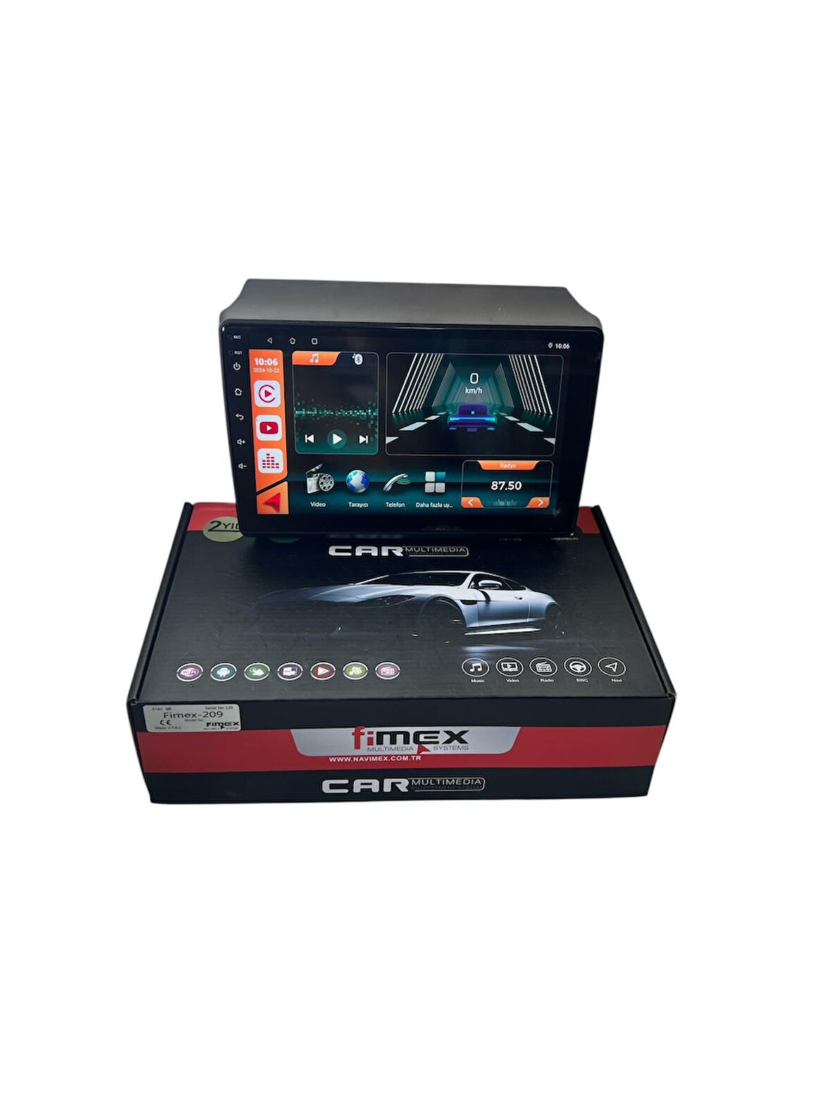 Fiat Ducato 2011-2021 FİMEX 4-64 (FANLI) DSPLİ PRO OEM MULTİMEDİA