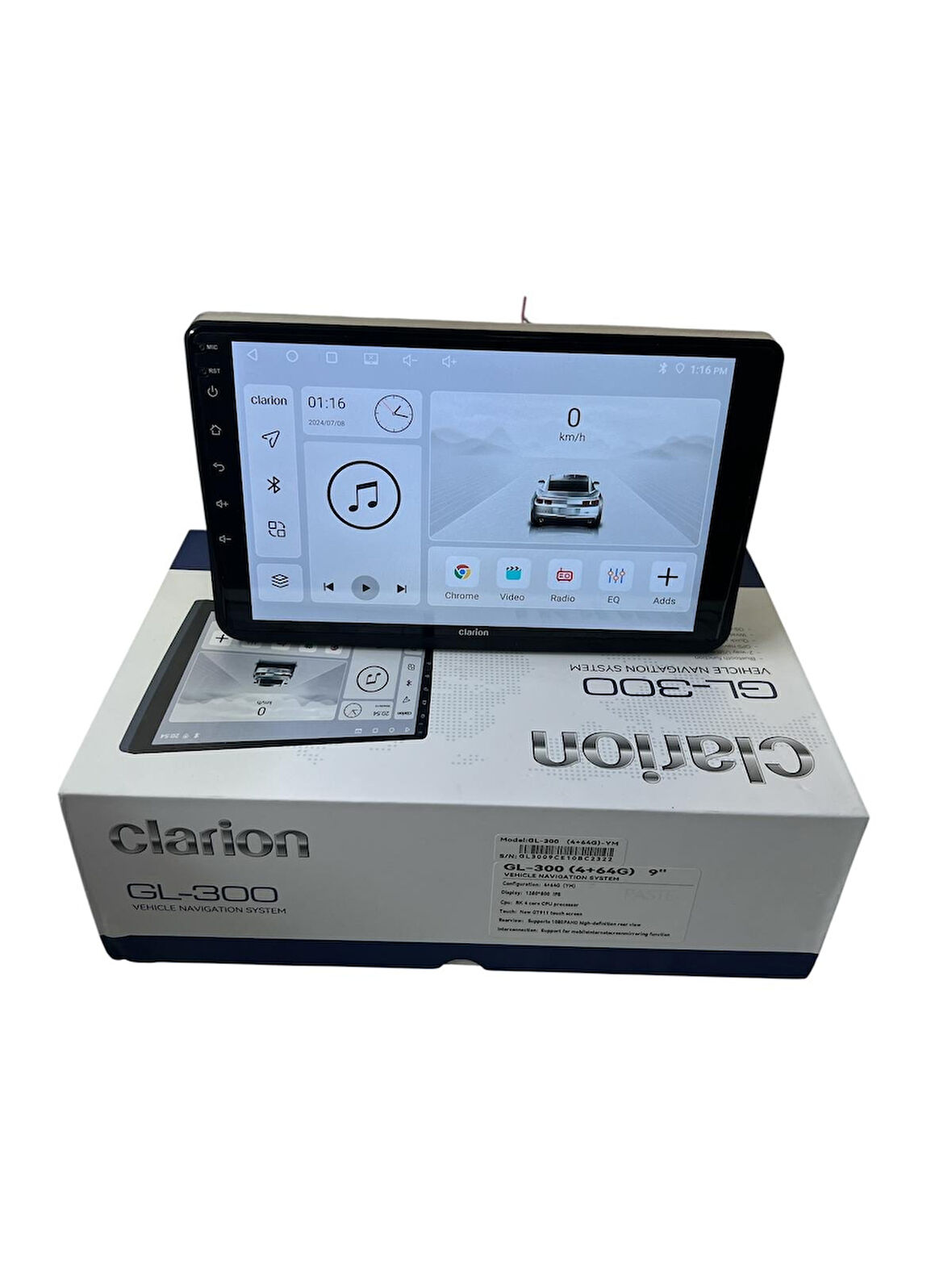 Fiat Panda 2003-2012 CLARİON 4-64 TAM PROFESYONEL OEM MULTİMEDİA (ORJ)