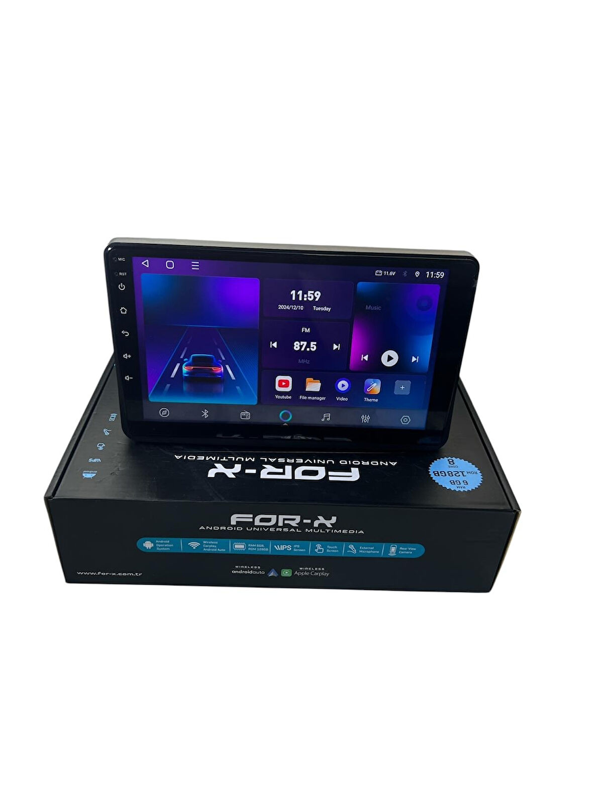 Fiat Panda 2003-2012 FORX 6-128 TAM PROFESYONEL OEM MULTİMEDİA