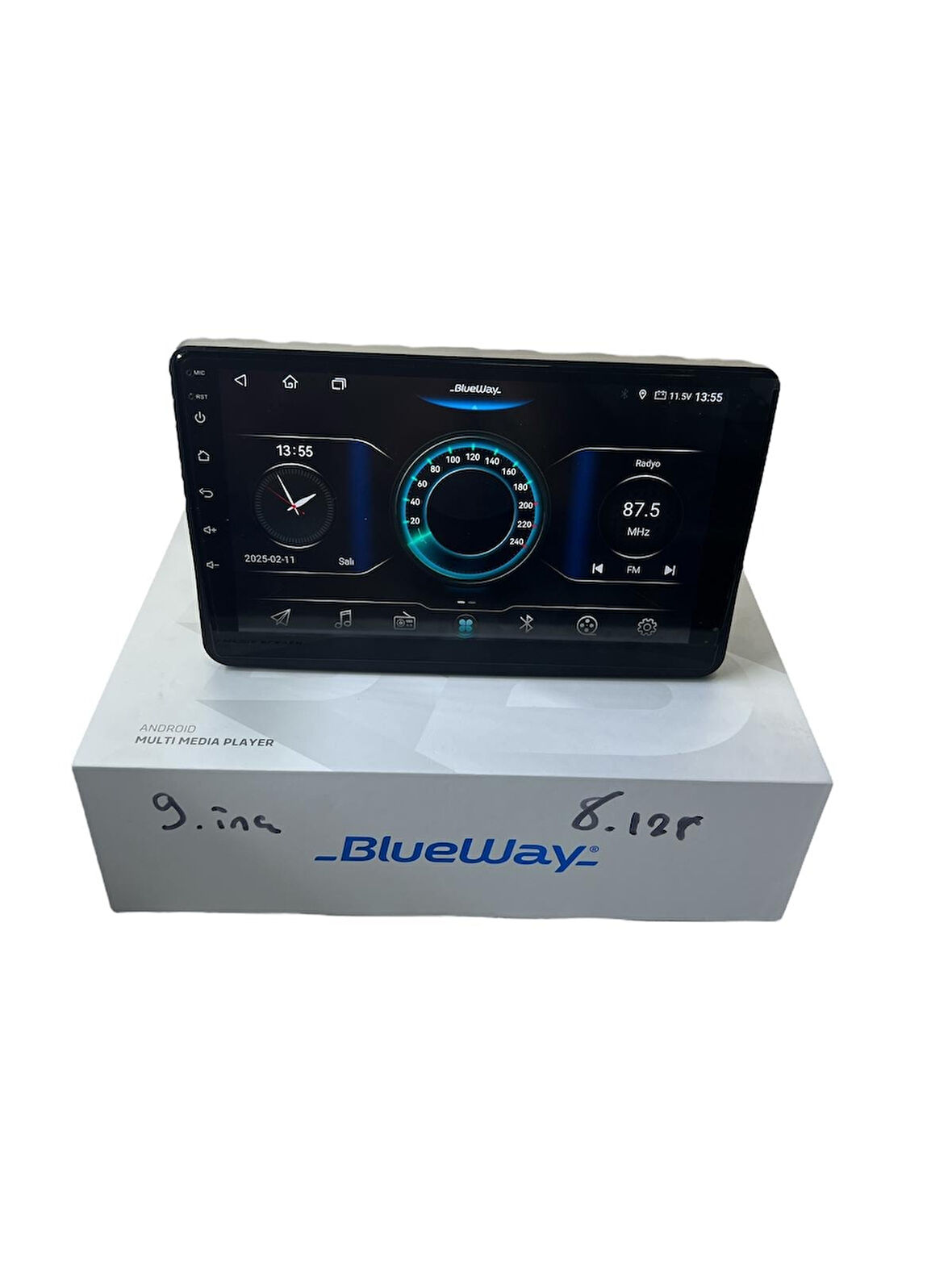 Fiat Panda 2003-2012 BLUEWAY 8-128 TAM PROFESYONEL OEM MULTİMEDİA