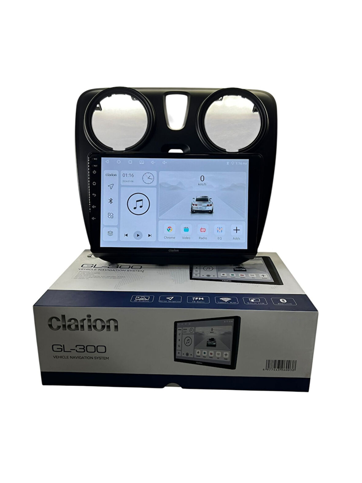 DACİA LODGY-DOKKER CLARİON 4-64 TAM PROFESYONEL OEM MULTİMEDİA (ORJ)