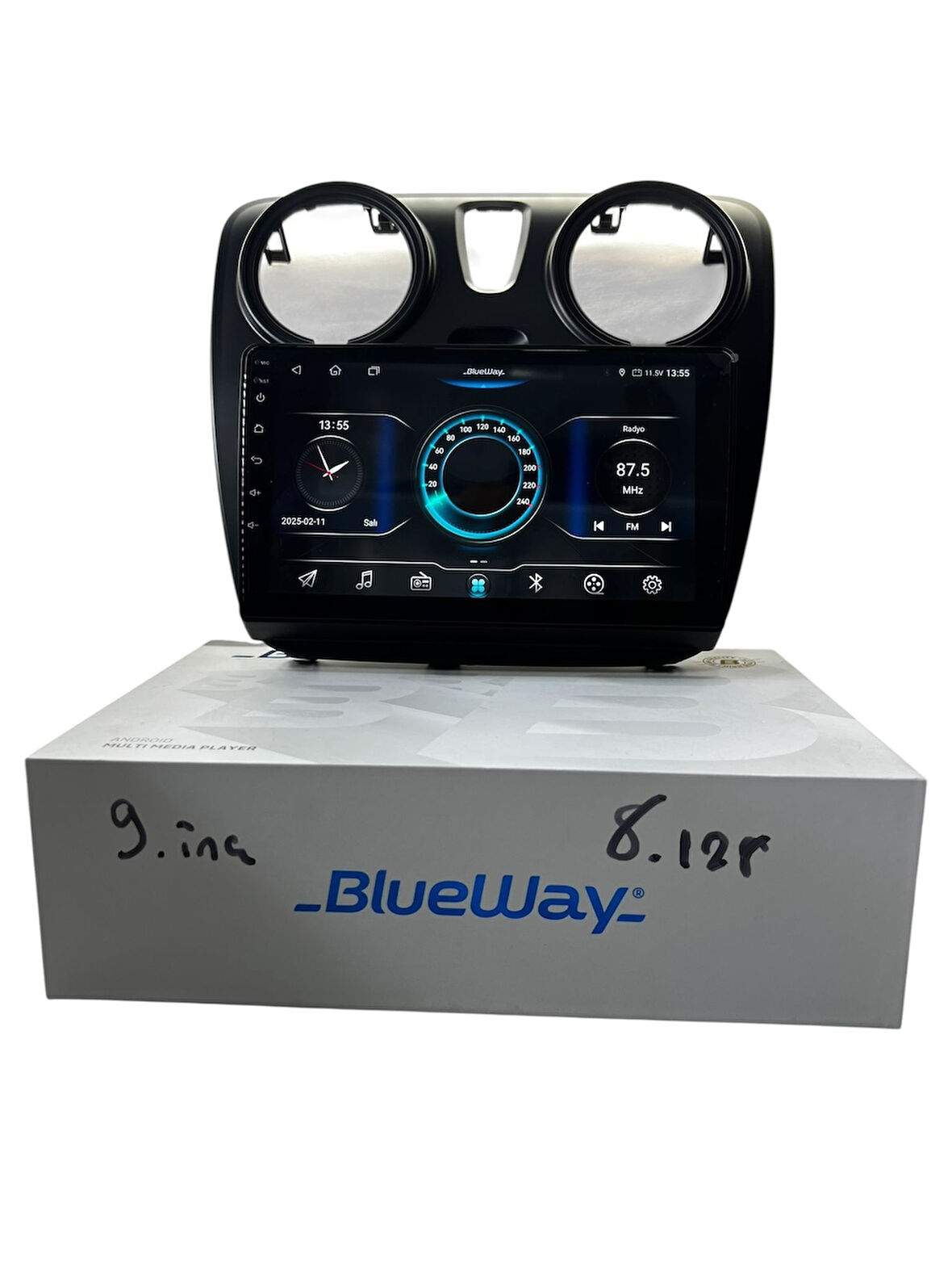 DACİA LODGY-DOKKER BLUEWAY 8-128 TAM PROFESYONEL OEM MULTİMEDİA