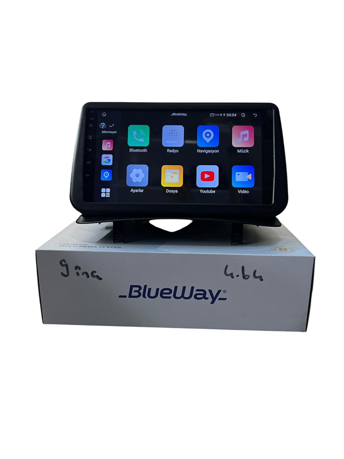 Renault Clio 1-2 BLUEWAY 4-64 PROFESYONEL OEM MULTİMEDİA