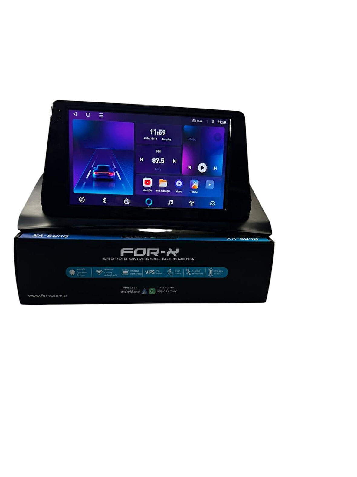 Renault Kangoo 2013-2020 FORX 6-128 TAM PROFESYONEL OEM MULTİMEDİA