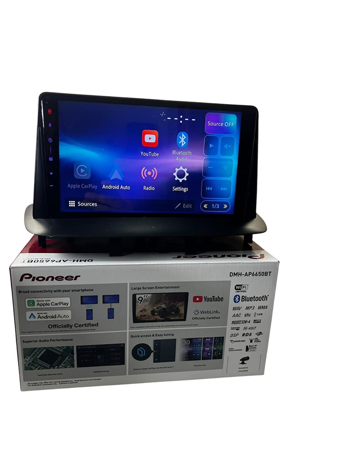 Renault Fluence-Megane 3 PİONEER 4-64 TAM PROFESYONEL OEM MULTİMEDİA