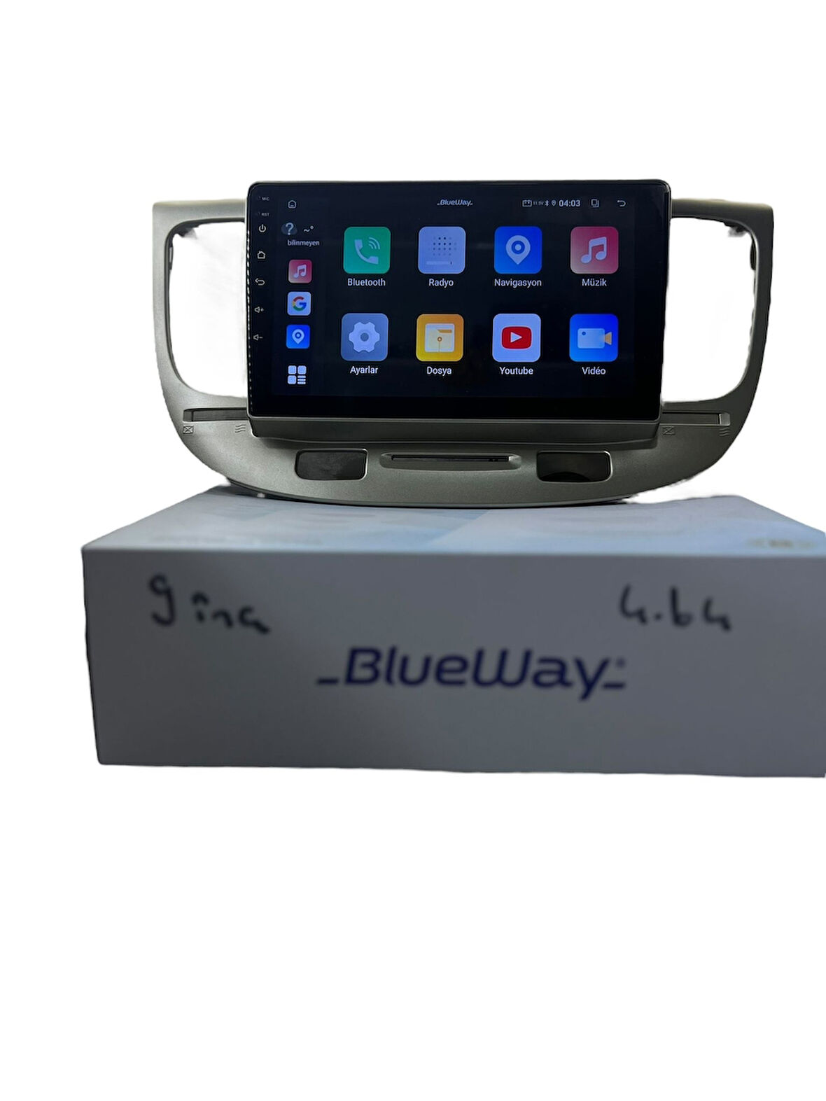 KİA RİO 2005-2011 BLUEWAY 4-64 PROFESYONEL OEM MULTİMEDİA