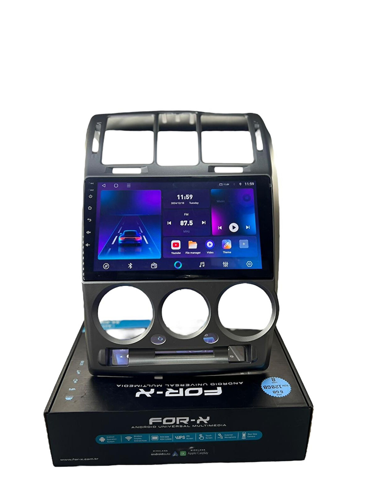 Hyundai Getz (Gri) FORX 6-128 TAM PROFESYONEL OEM MULTİMEDİA