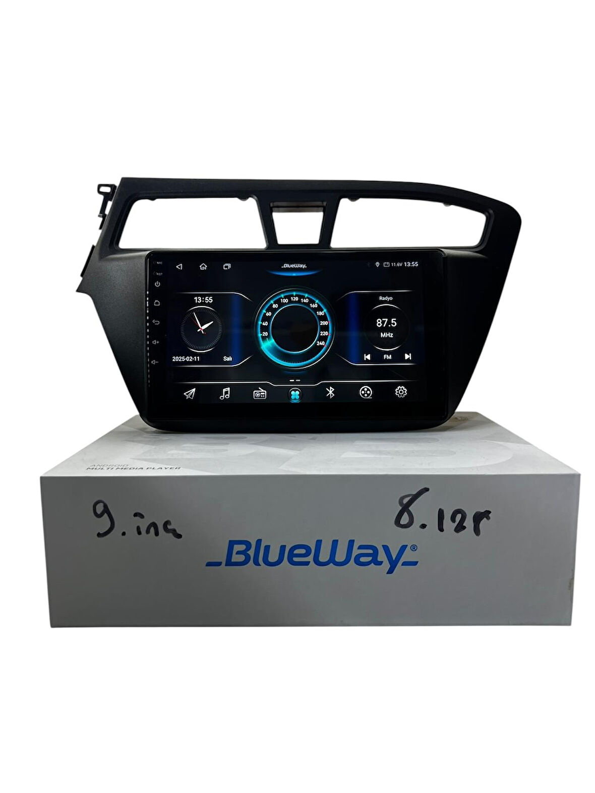 Hyundai i20 2015-2018 BLUEWAY 8-128 TAM PROFESYONEL OEM MULTİMEDİA