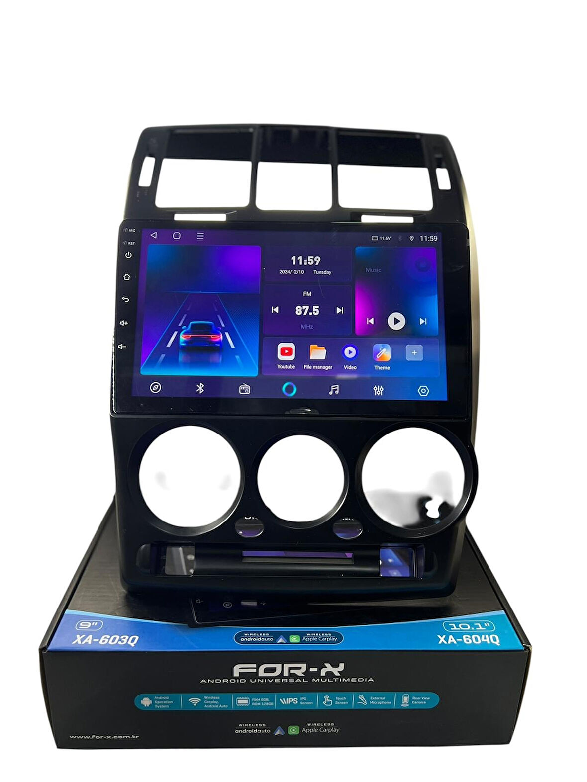 Hyundai Getz (Black) FORX 6-128 TAM PROFESYONEL OEM MULTİMEDİA