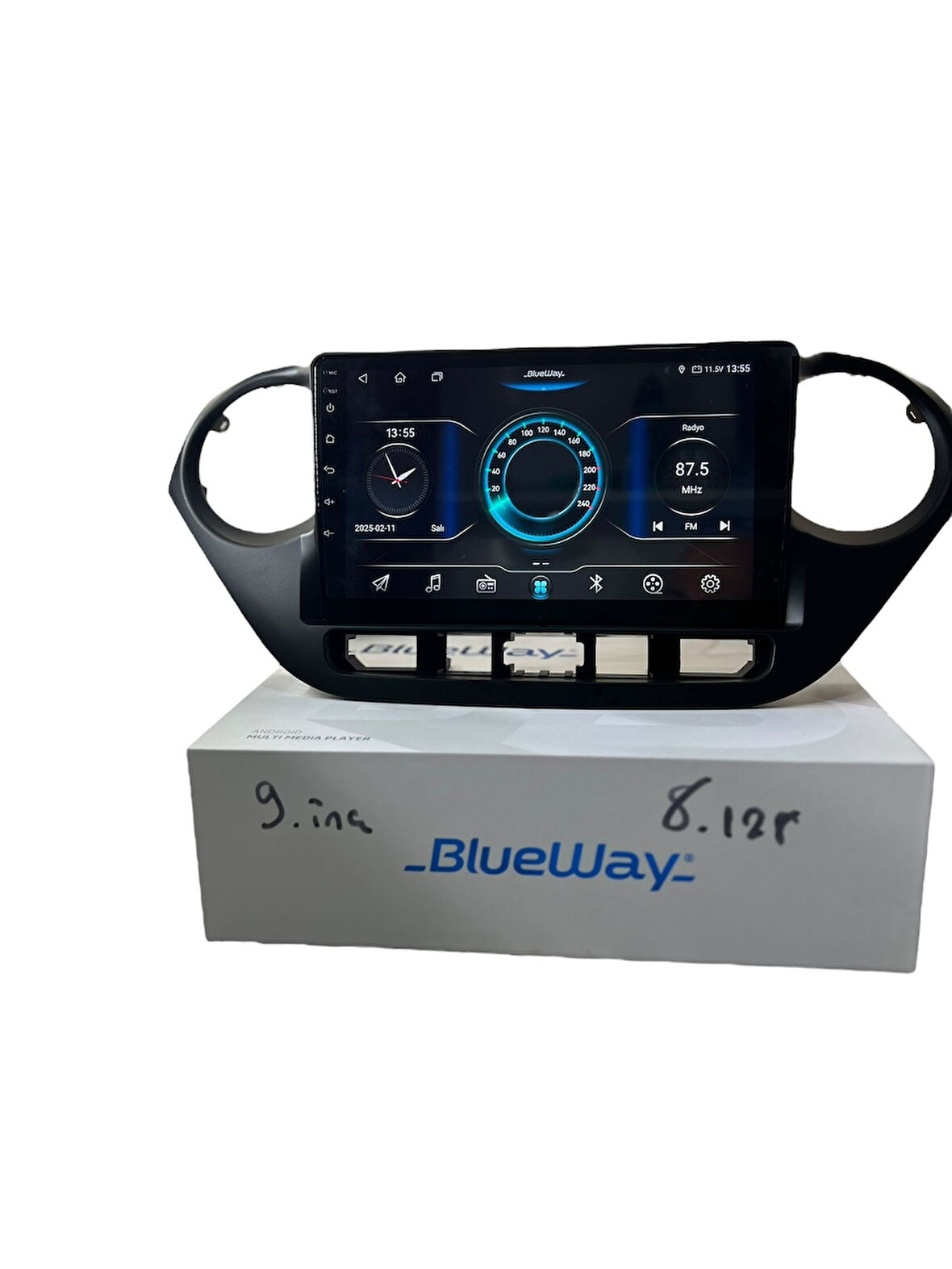 Hyundai i10 2012-2018 BLUEWAY 8-128 TAM PROFESYONEL OEM MULTİMEDİA