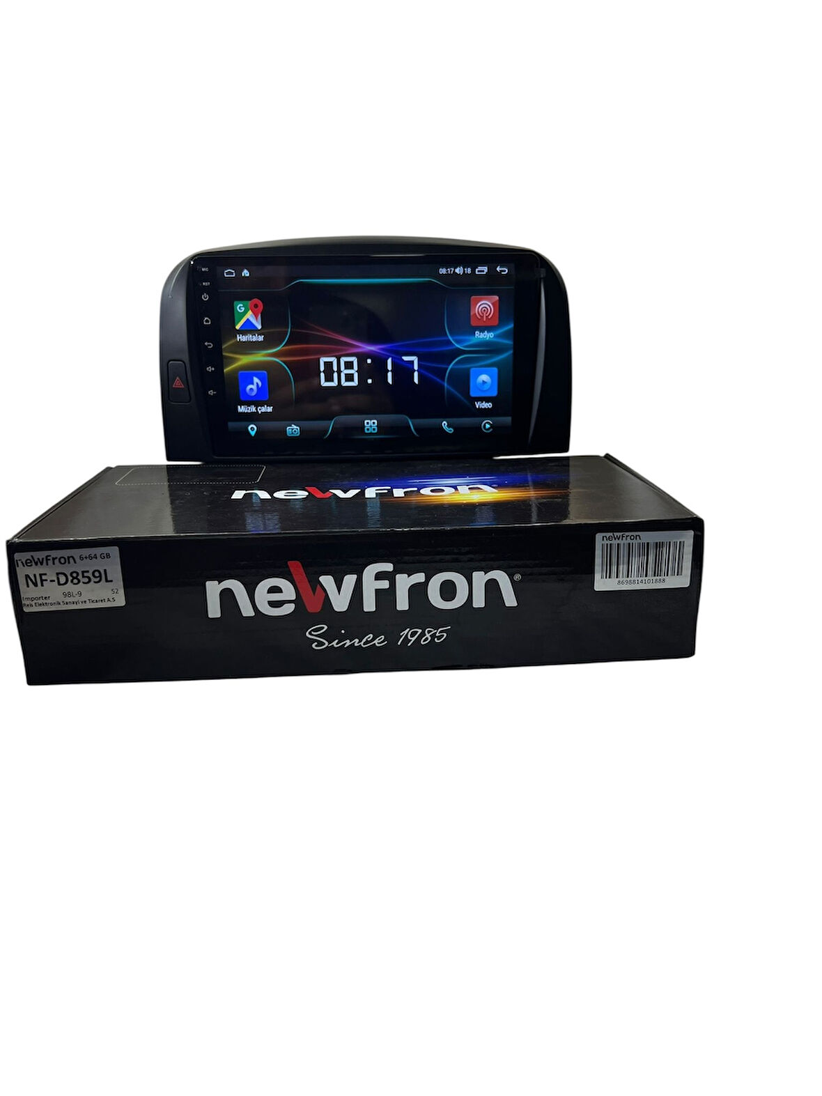 Hyundai Sonato 2004-2008 NEWFRON 6-64 TAM PROFESYONEL OEM MULTİMEDİA