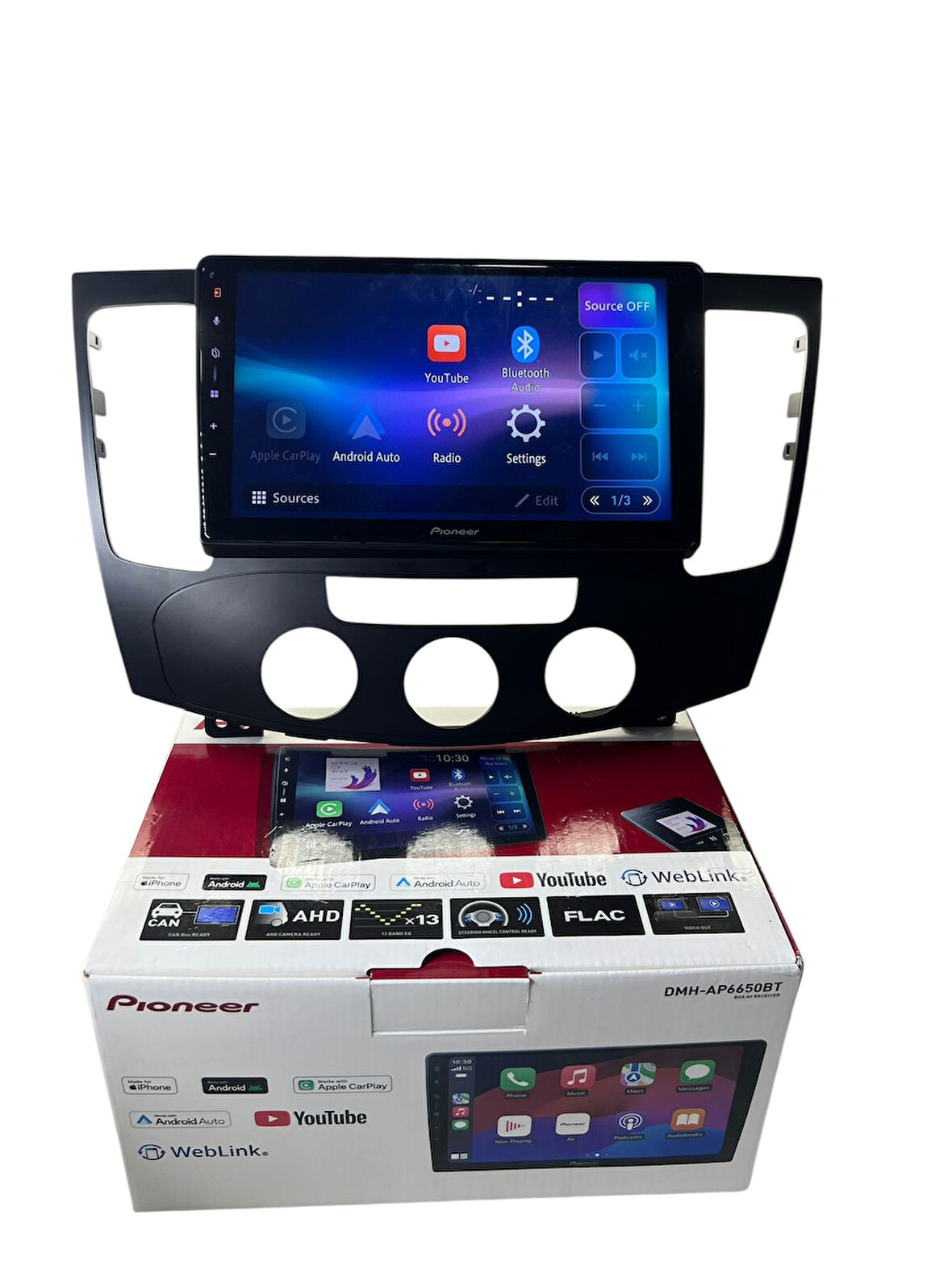 Hyundai Sonato M-C 2009-2011 PİONEER 4-64 TAM PROFESYONEL OEM MULTİMEDİA