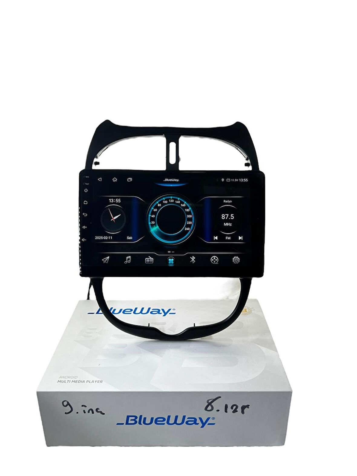 Peugeot 206 BLUEWAY 8-128 TAM PROFESYONEL OEM MULTİMEDİA