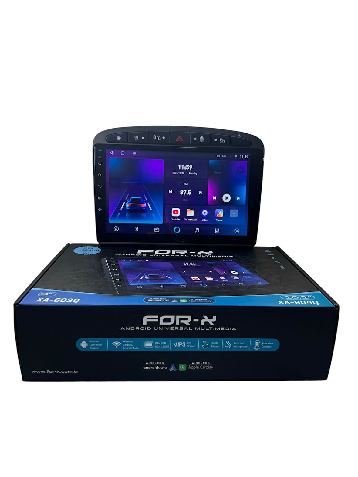 Peugeot 308-RCZ FORX 6-128 TAM PROFESYONEL OEM MULTİMEDİA