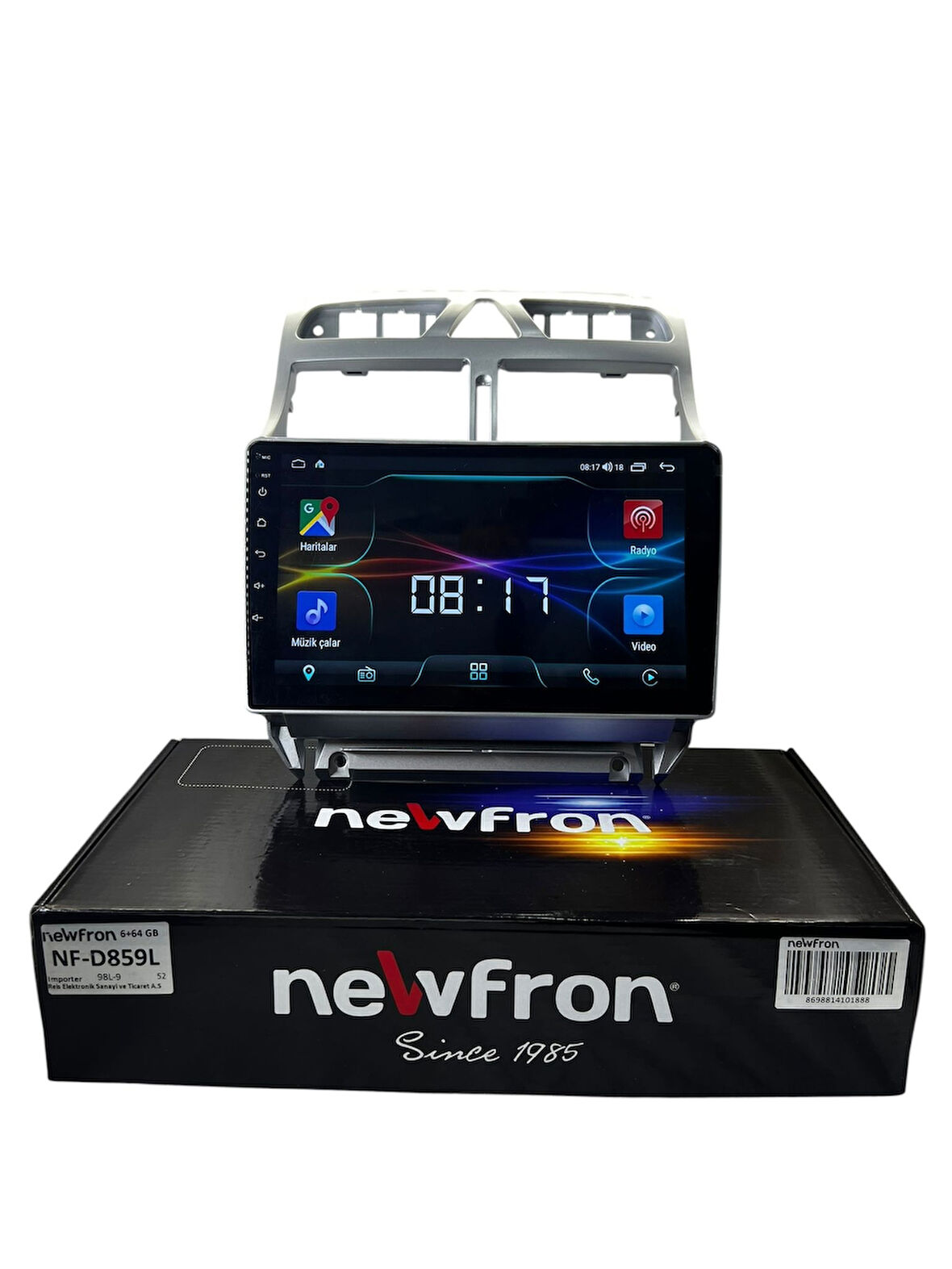 Peugeot 307 NEWFRON 6-64 TAM PROFESYONEL OEM MULTİMEDİA