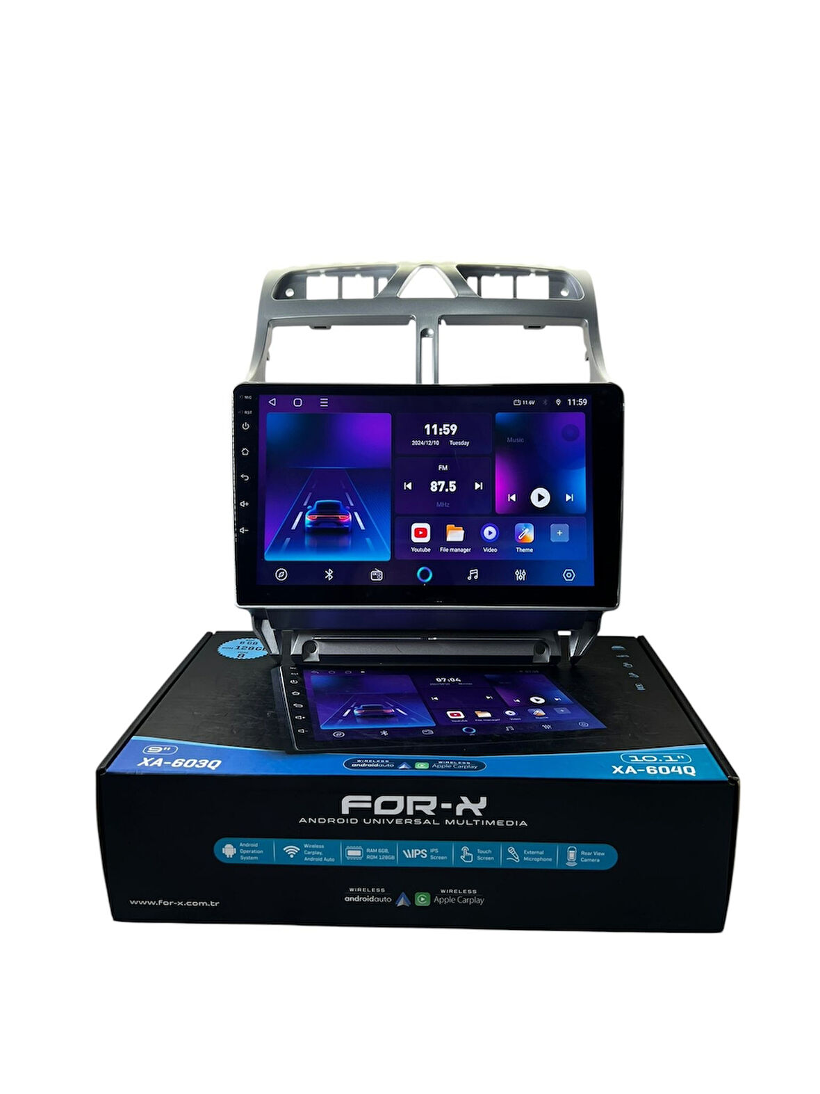 Peugeot 307 FORX 6-128 TAM PROFESYONEL OEM MULTİMEDİA