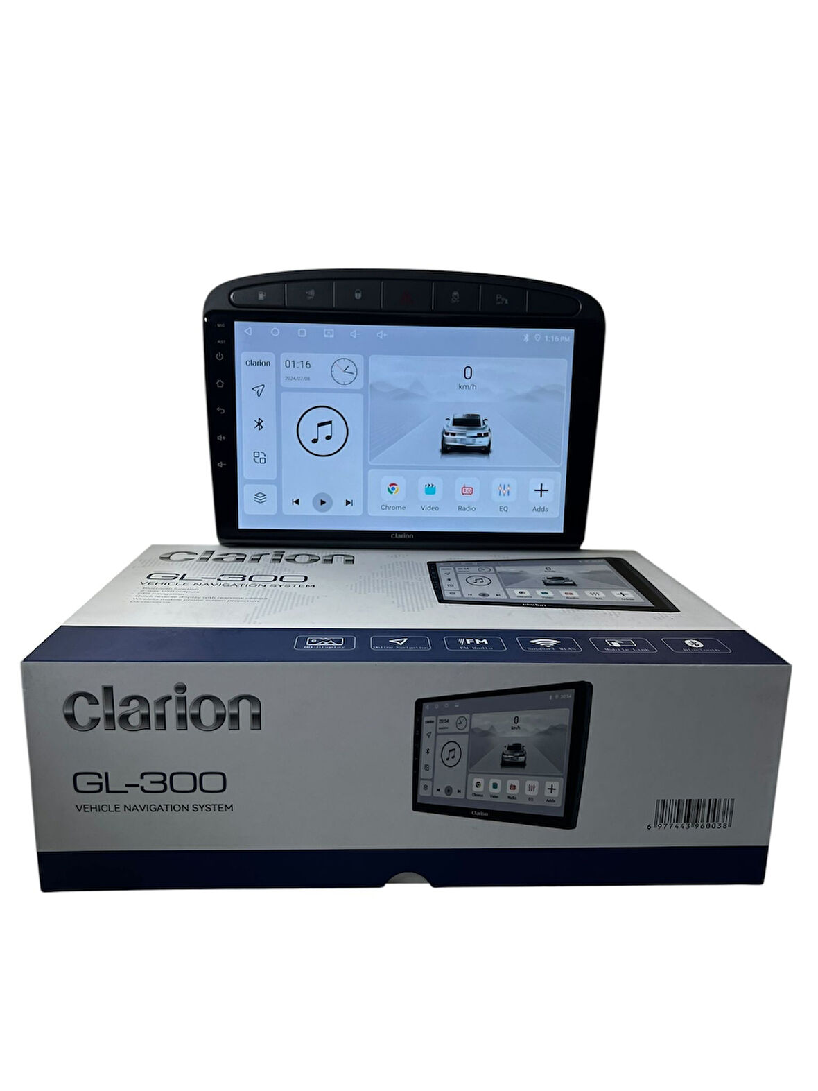 Peugeot 308 (Gri) CLARİON 4-64 TAM PROFESYONEL OEM MULTİMEDİA (ORJ)