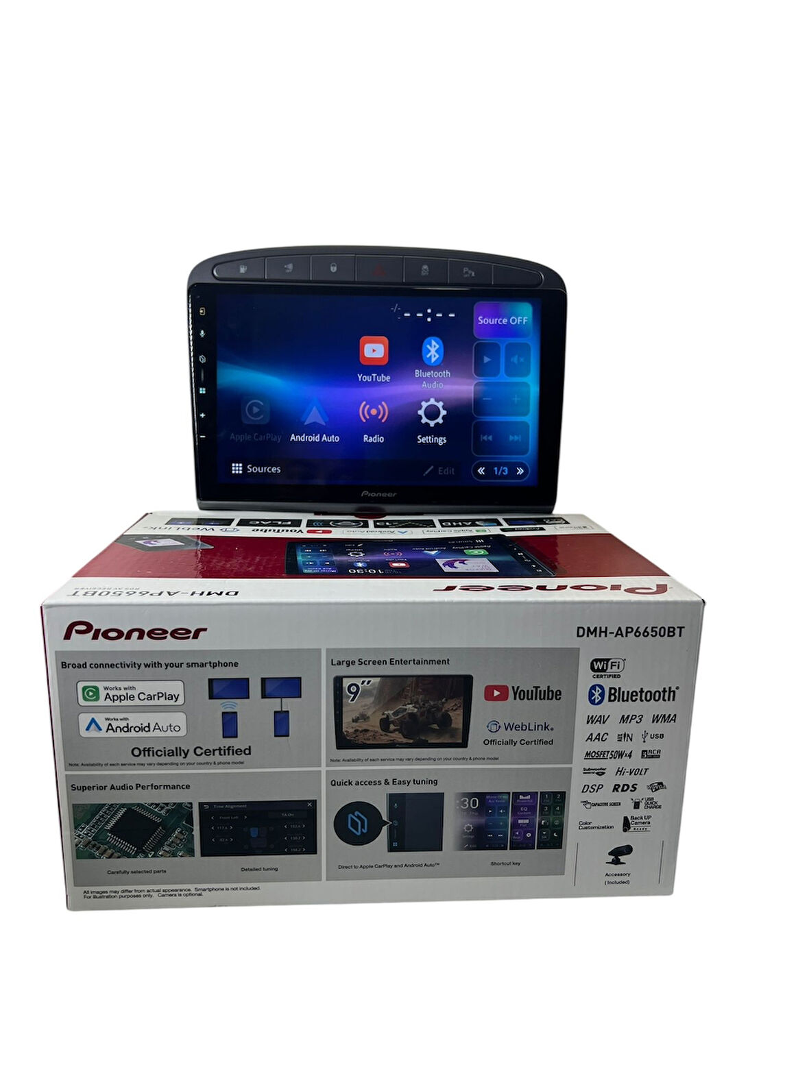 Peugeot 308 (Gri) PİONEER 4-64 TAM PROFESYONEL OEM MULTİMEDİA