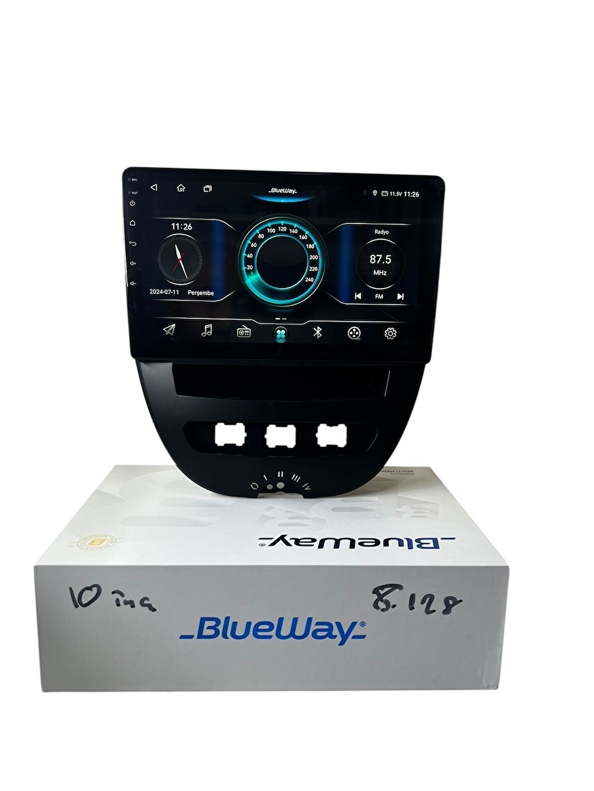 Peugeot 107 BLUEWAY 8-128 TAM PROFESYONEL OEM MULTİMEDİA